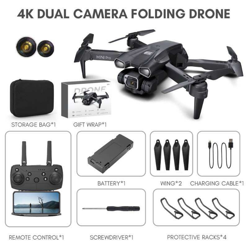 Flycam H66 camera 4k pin 1800mah