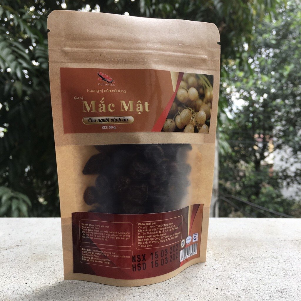 100g hạt mắc mật khô