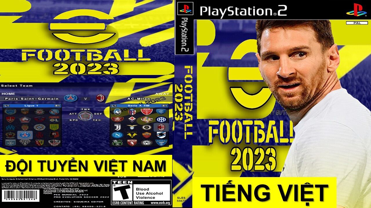 PES 23 ATUALIZADO ABRIL - JOGO PLAYSTATION 2 GAME - PS2 - 202 - Escorrega o  Preço