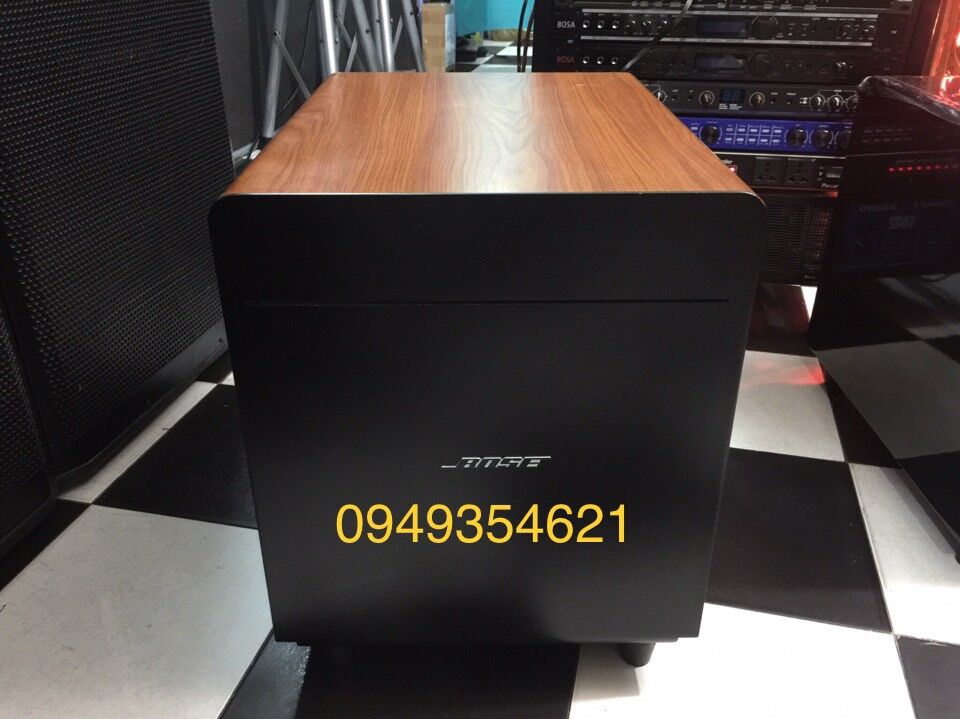 Loa sub điện bose1200 bass 30 nâu gỗ