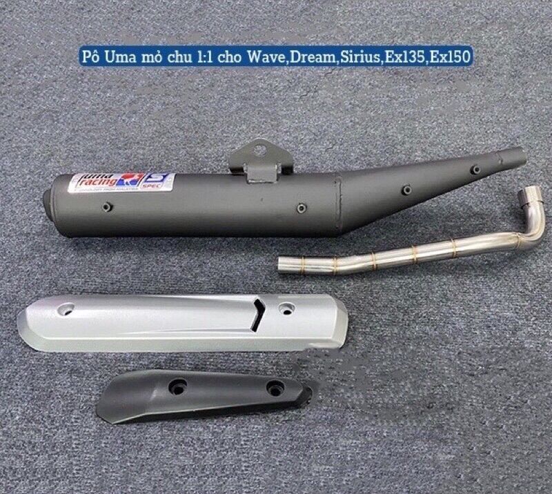 PÔ UMA V3 GẮN XE SIRIUS RC XĂNG CƠ DREAM CUB SYM