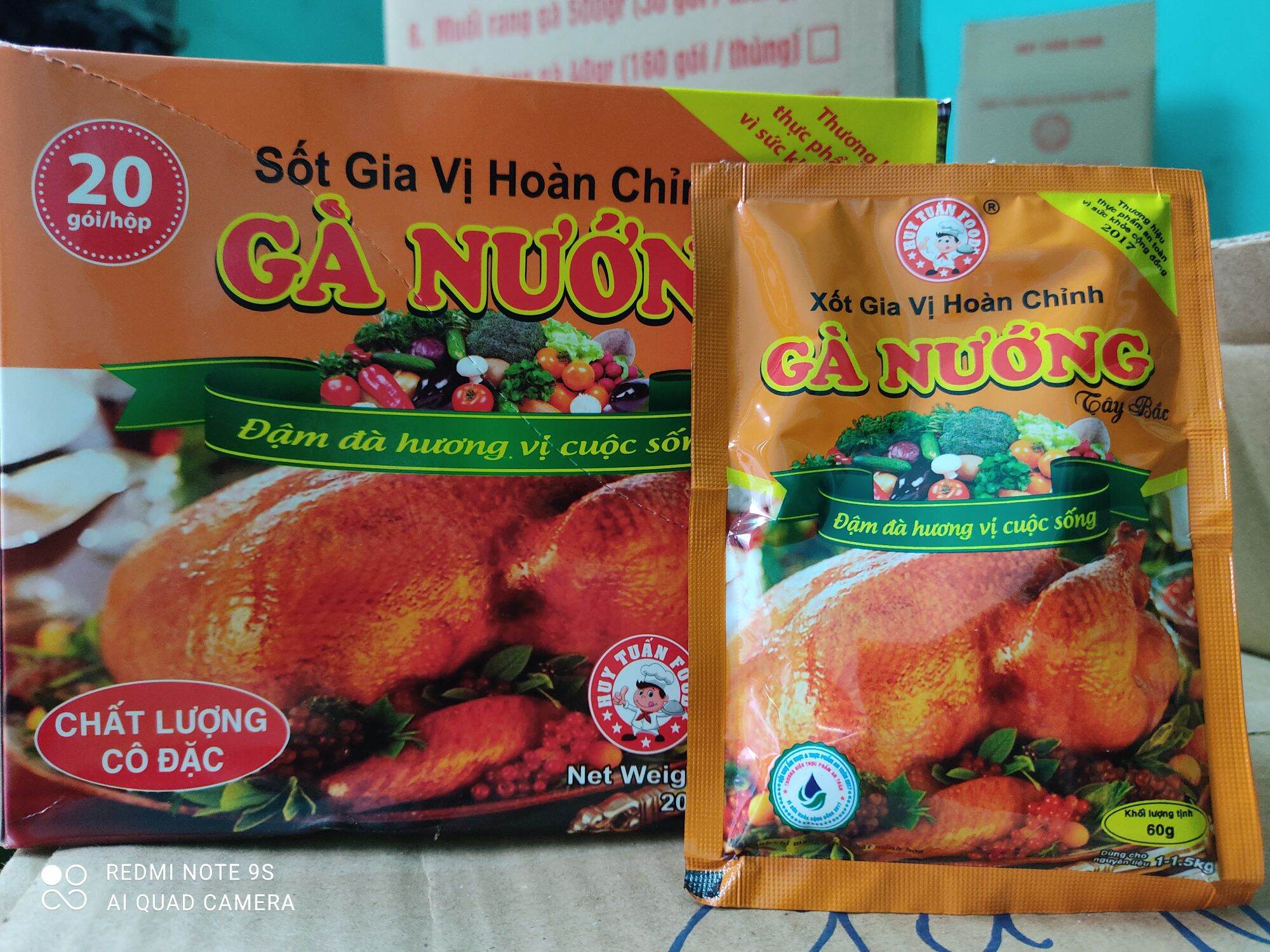 Gia vị nướng gà thơm ngon, chuẩn vị