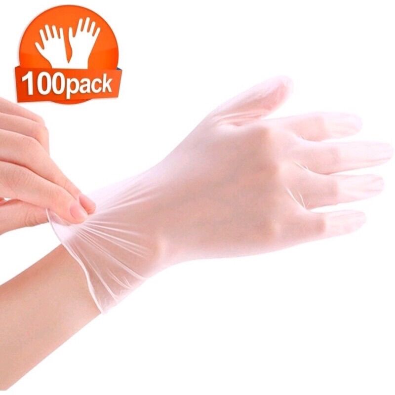 Sỉ 1 hộp găng tay không bột VINYL hàng chính hãng