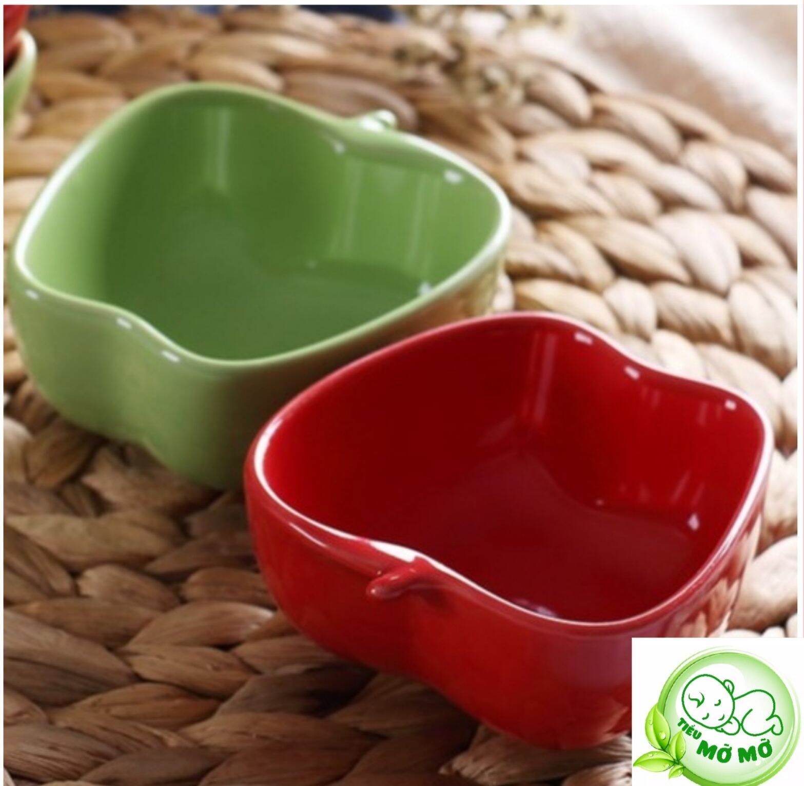 Bát Ăn Dặm Gốm Sứ Cao Cấp Hình Thú,Hoa Quả