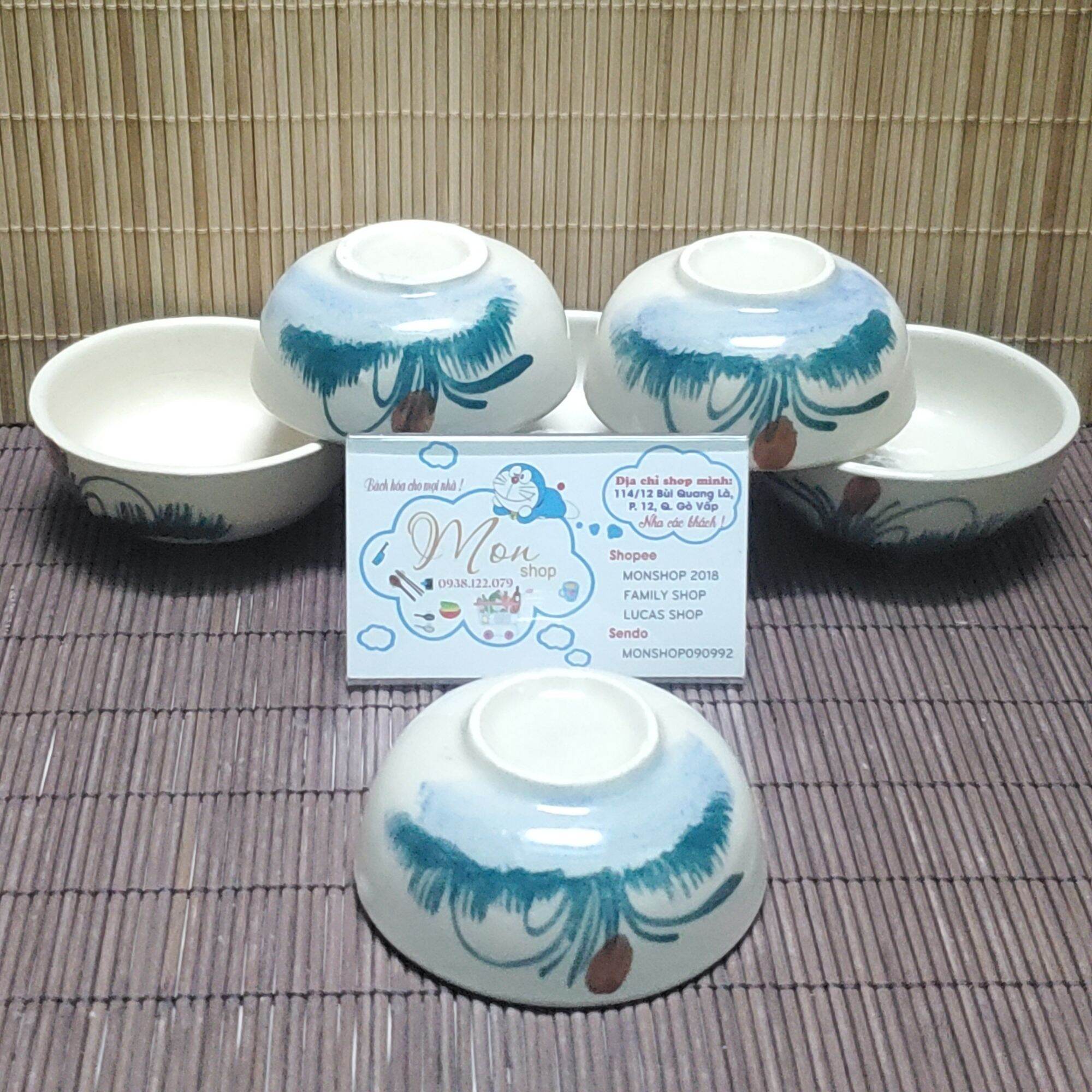 CHÉN NƯỚC CHẤM (COMBO 2C) ĐẤT CAO LANH NUNG 100% THỦ CÔNG