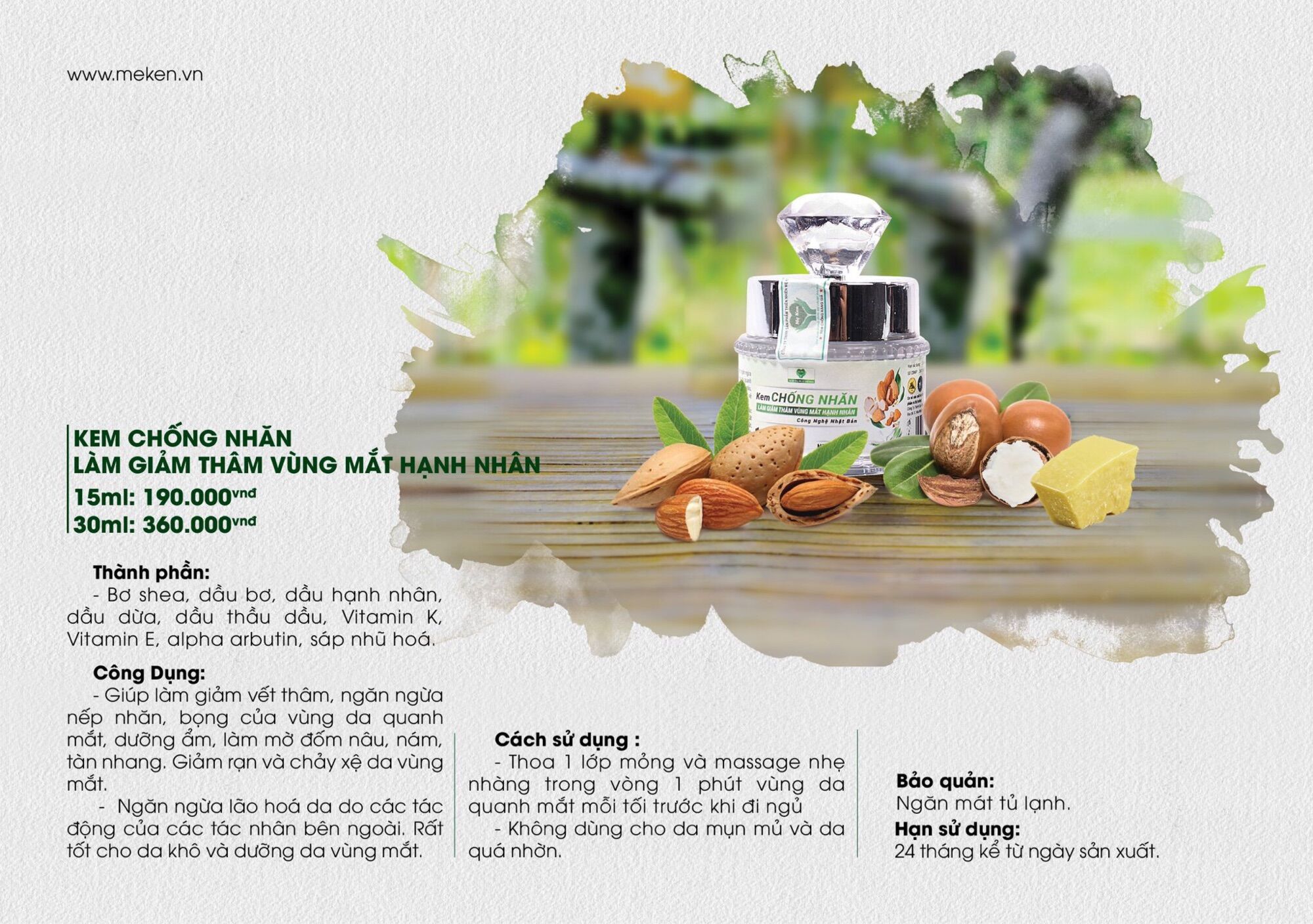 Kem mắt mẹ ken