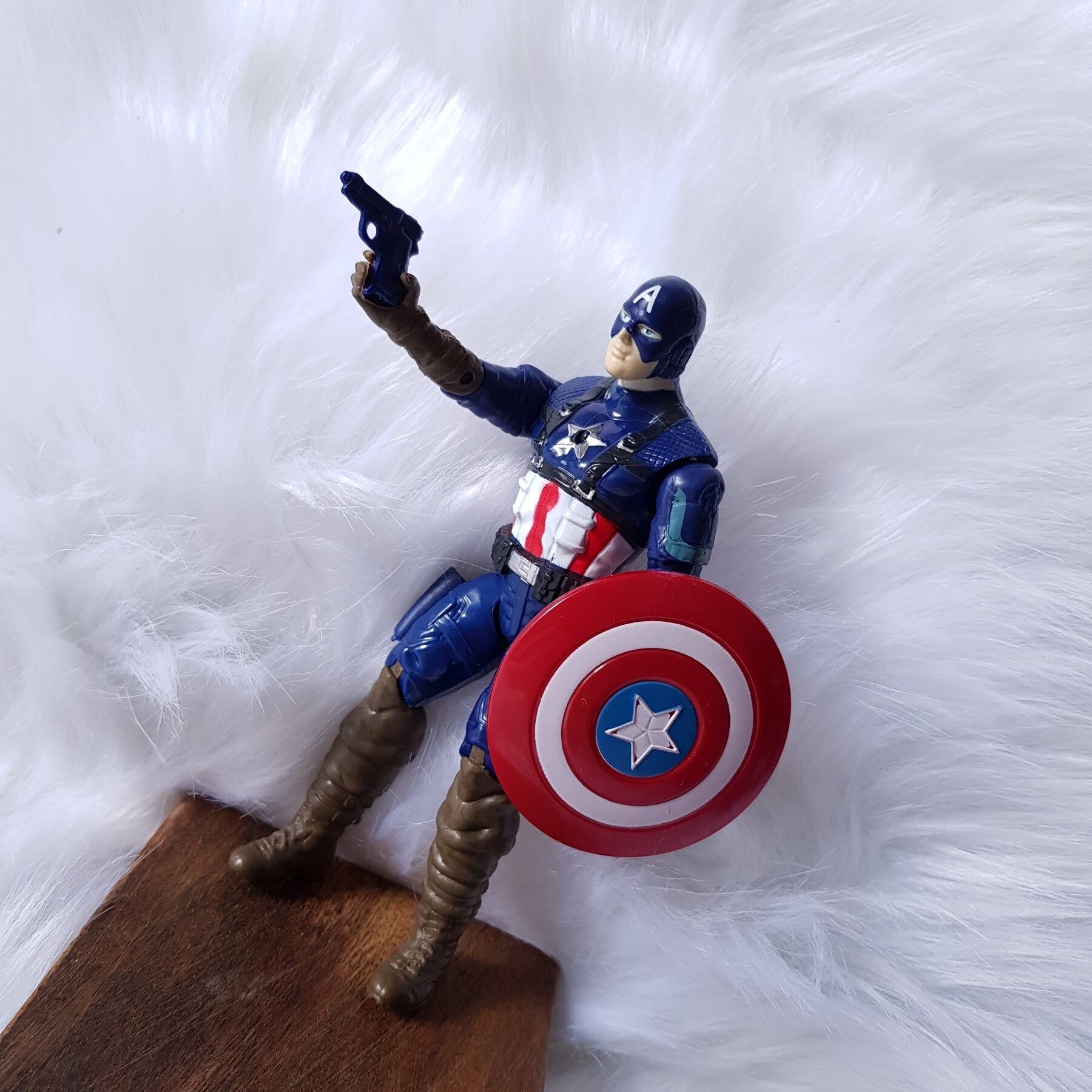 Mô Hình Captain America Marvel Avengers Chính Hãng Fullbox  NoE9865E8677