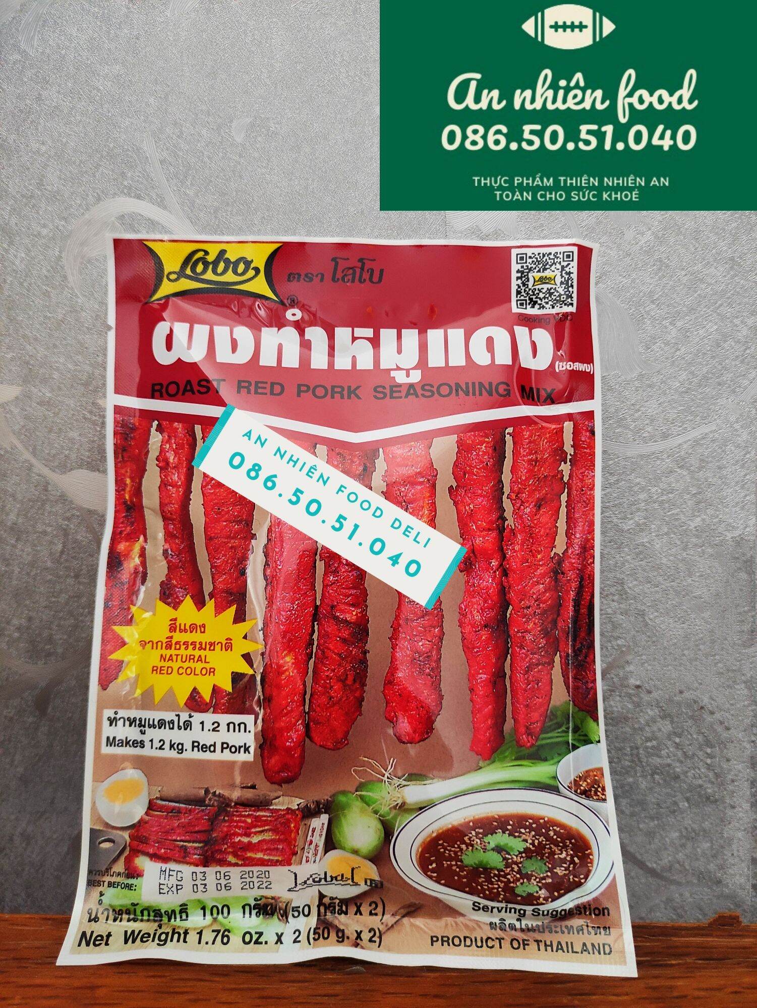 Bột Xá Xíu Lobo Thái Lan