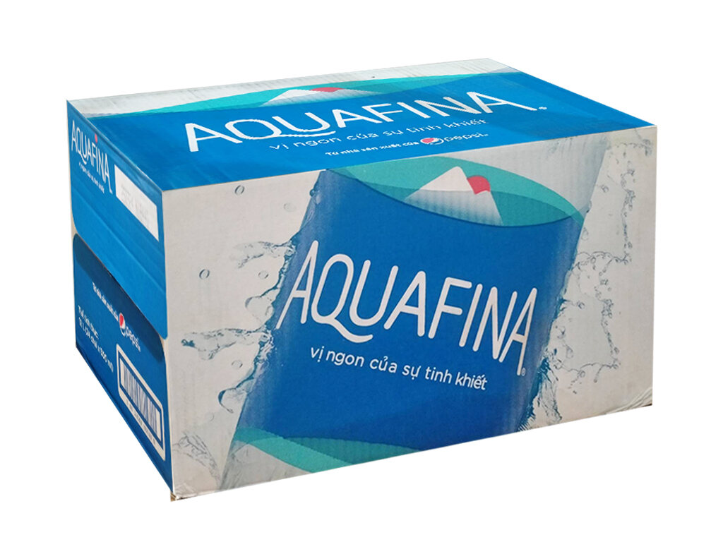 Thùng 24 chai nước tinh khiết Aquafina 500ml