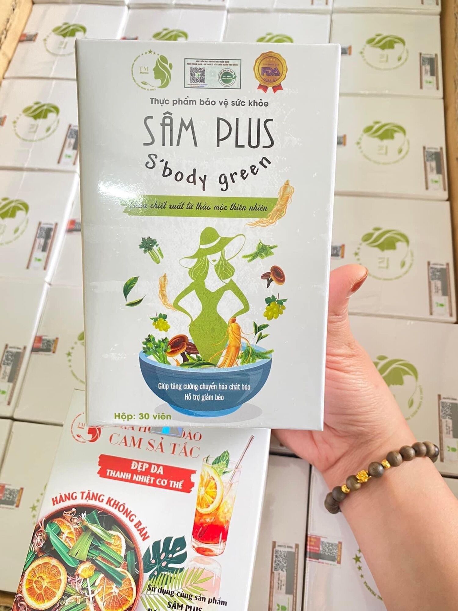 Giảm cân Sâm plus-5 hộp/2500k