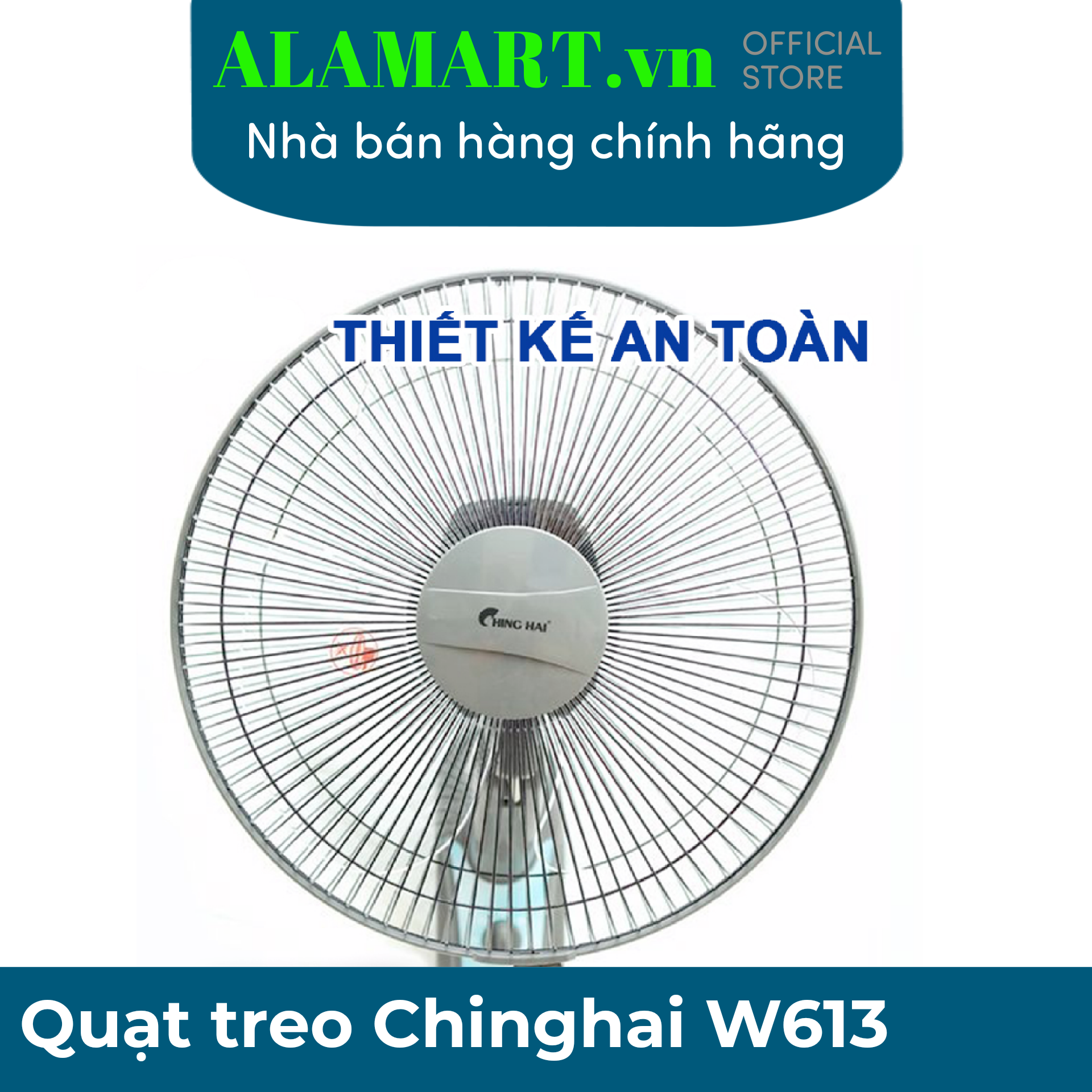 [HCM]Quạt treo tường Ching Hai W613