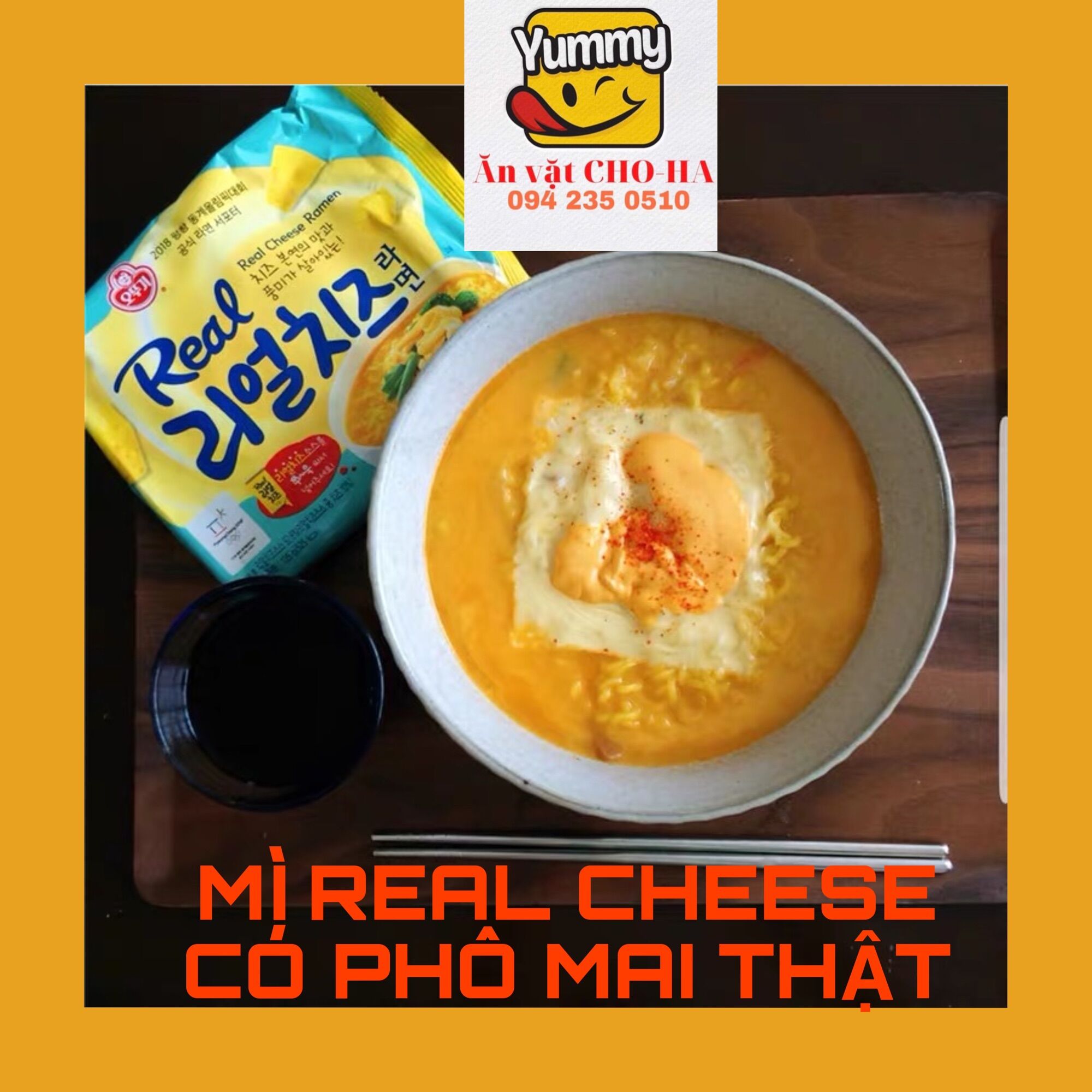 Mì sốt phô mai real cheese hq 135gr gói phô mai tan chảy và gói rau củ ottogi ăn vặt ăn liền 리얼 치즈 🧀라멘 ramen korea🇰🇷🍜
