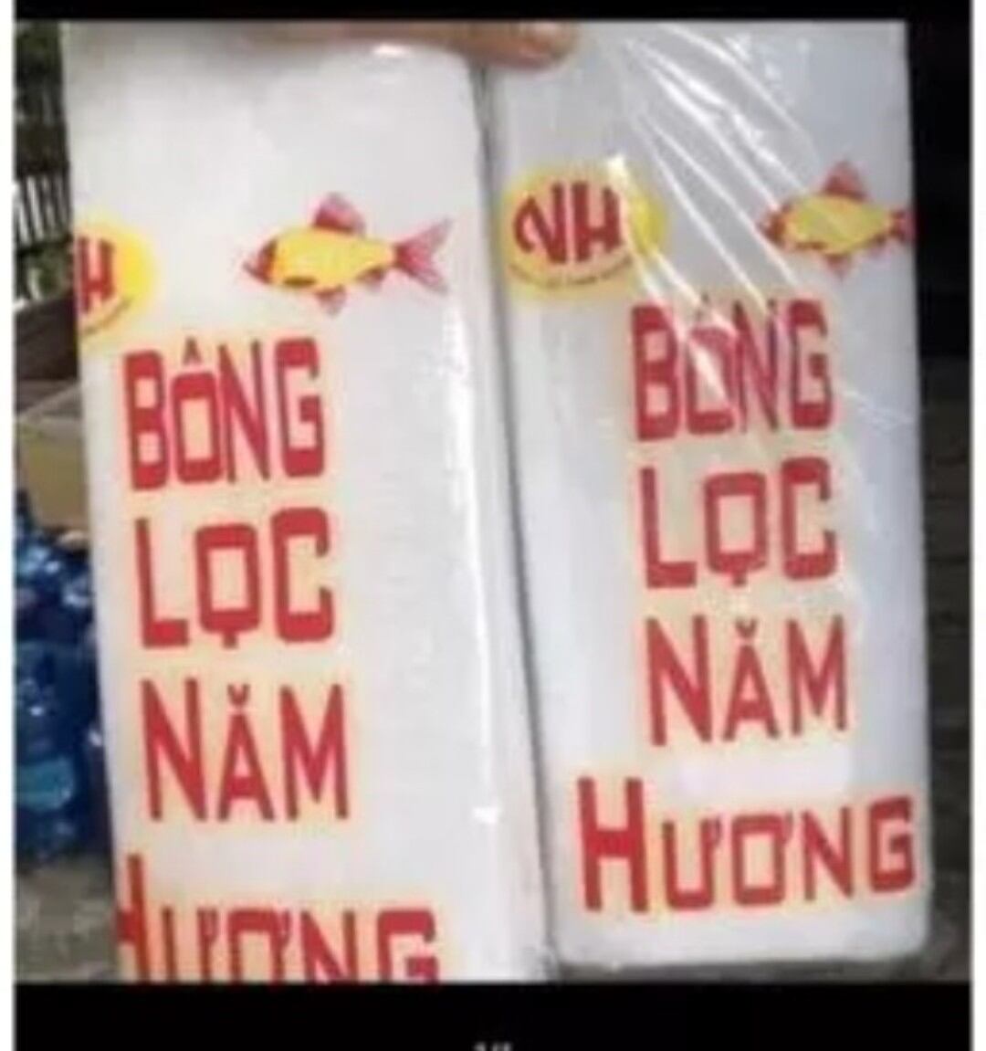 Combo 2 bông lọc hồ cá 10k