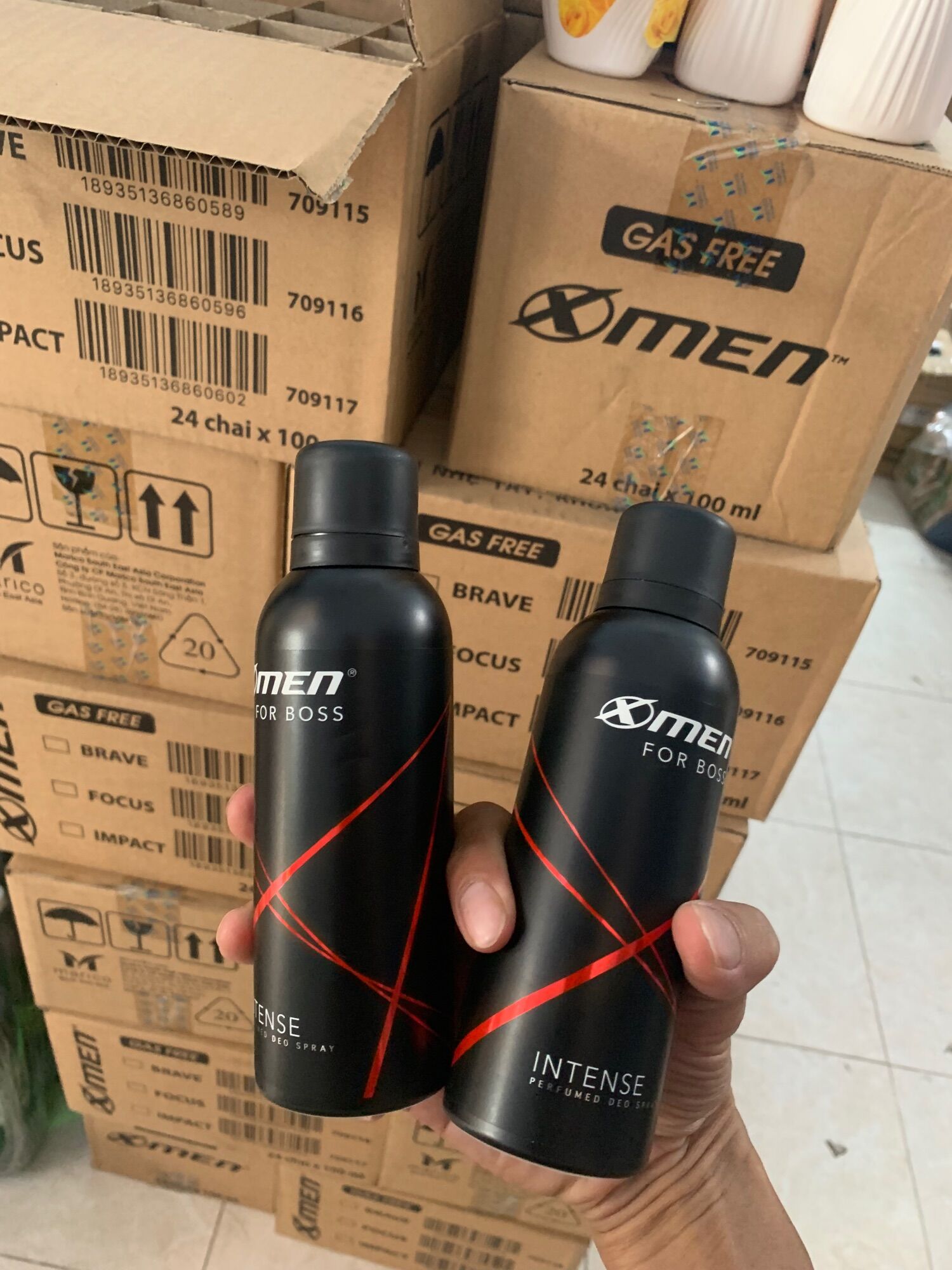 Xịt khử mùi XMEN For BOSS INTENSE 220ml -150ml