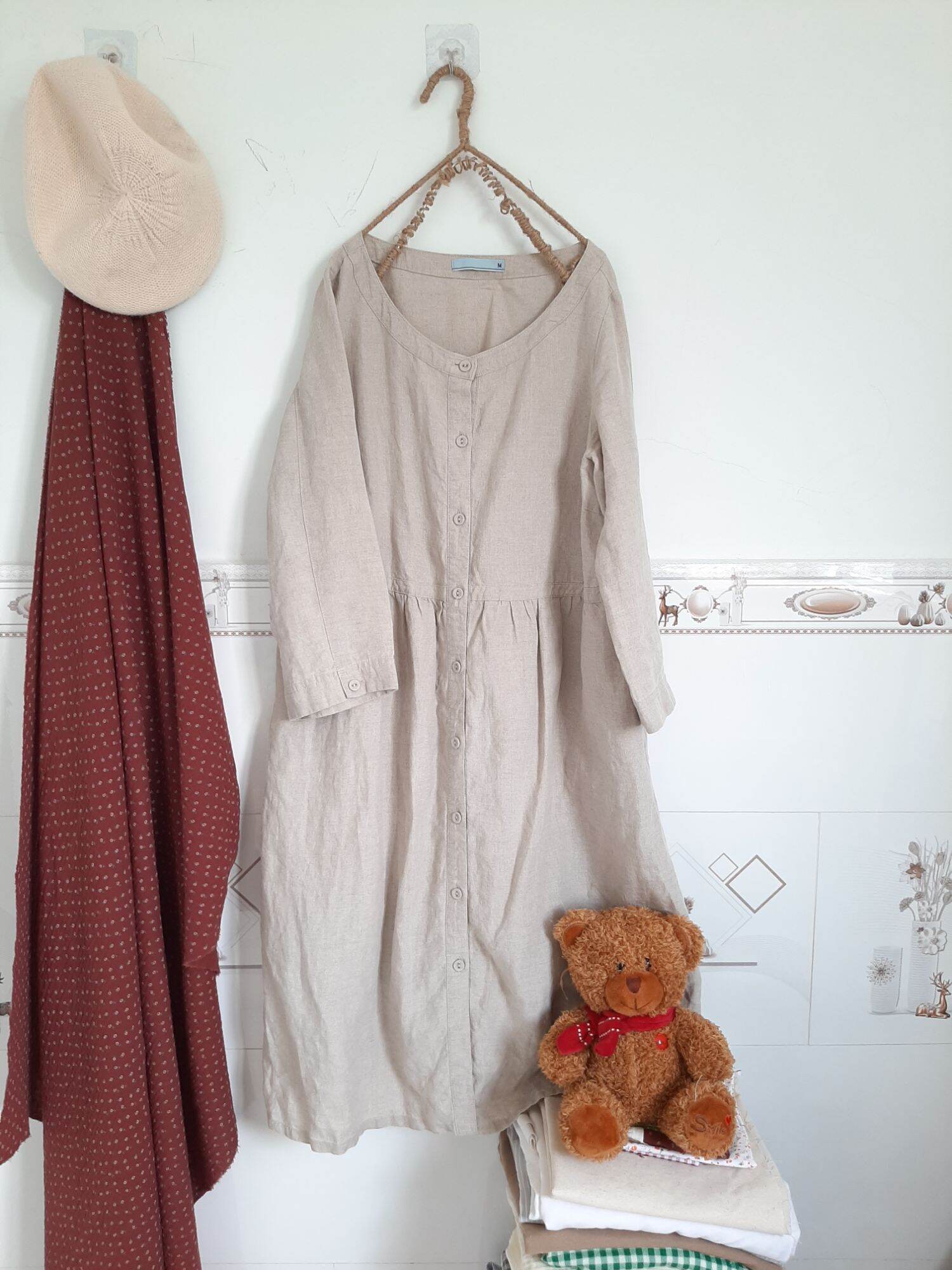 Đầm linen