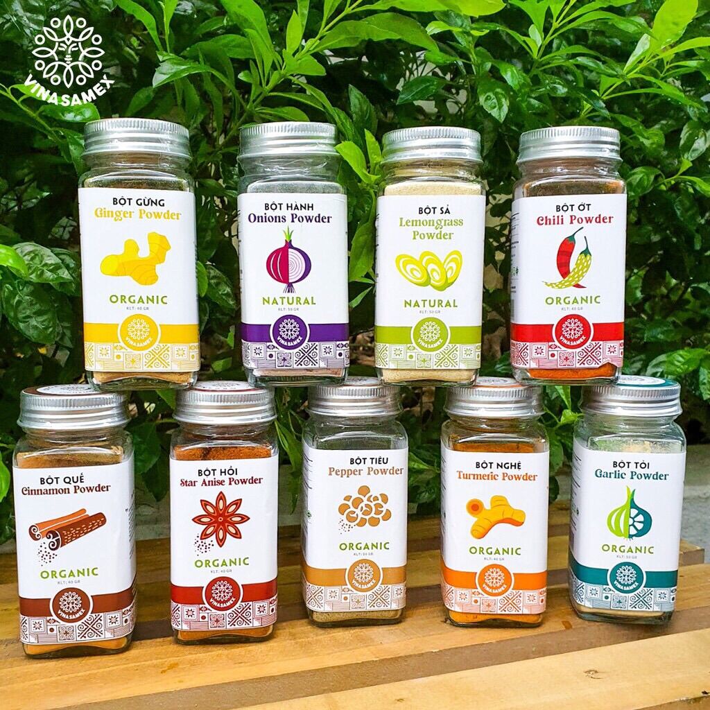 Bột Hành Hữu Cơ Vinasamex 50g