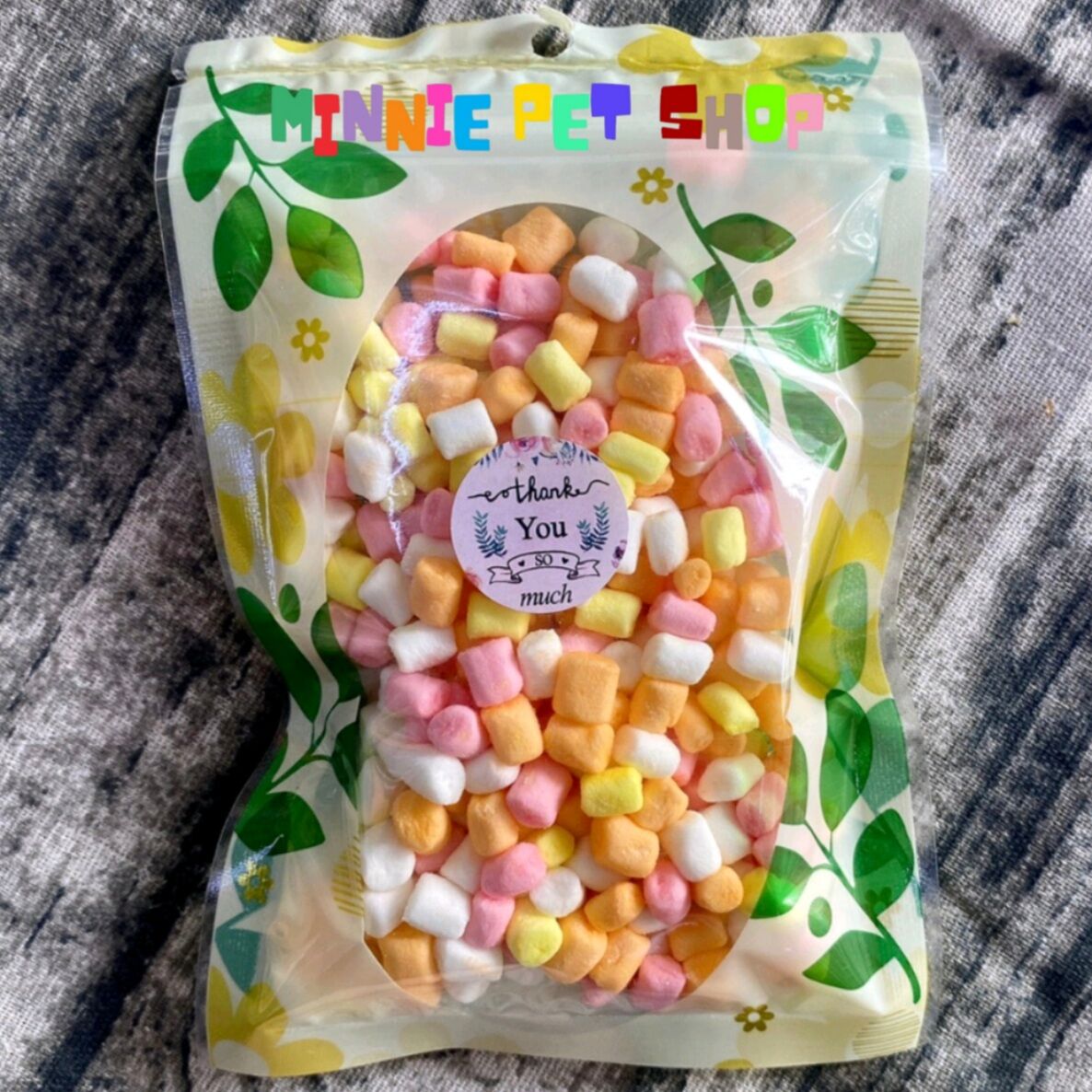 Bông gòn mật ong viên thức ăn cho Sóc Bay Úc, Sóc Bông, Hamster (50g)