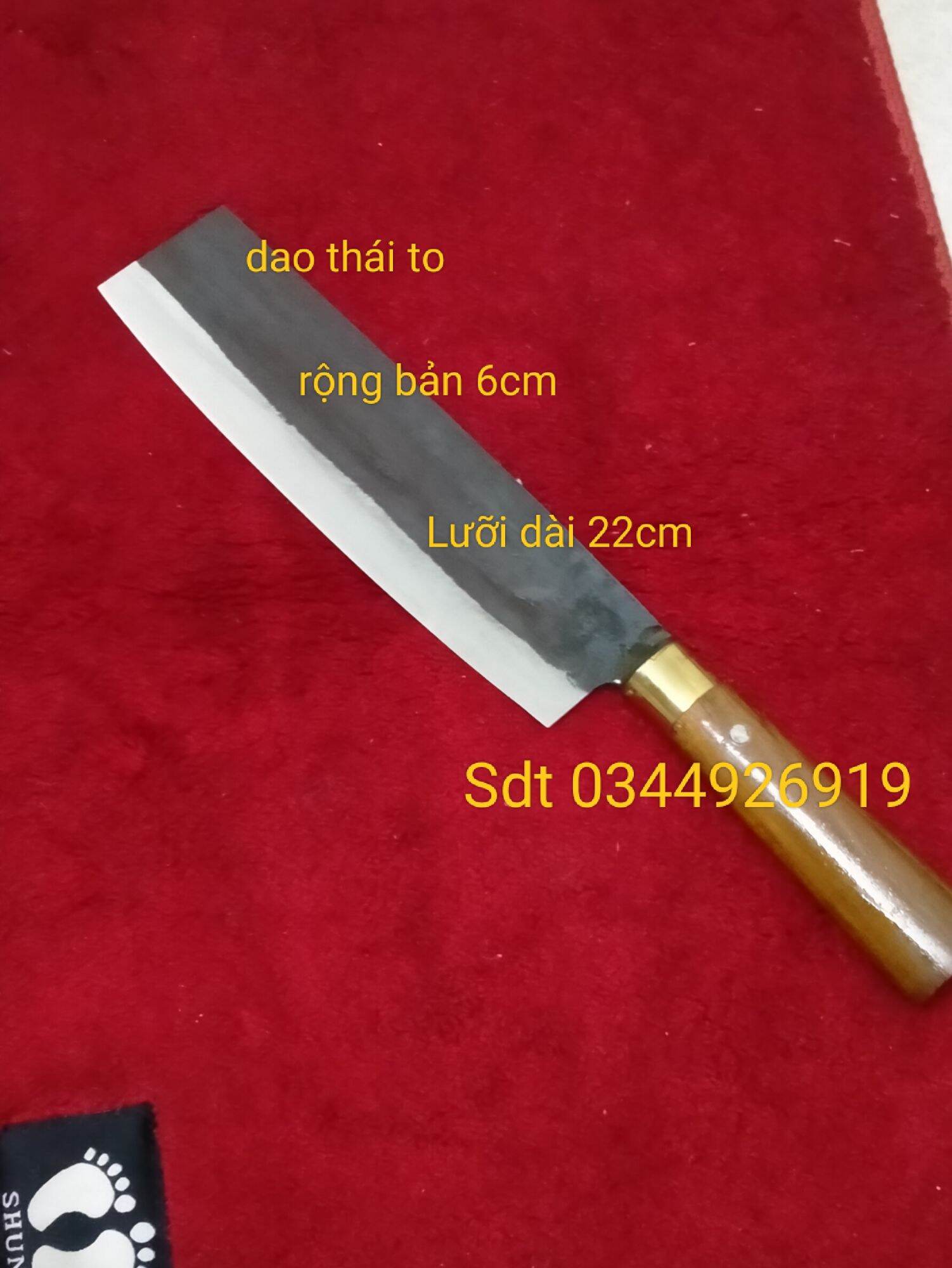Dao thái thịt thép nhíp xe siêu bén