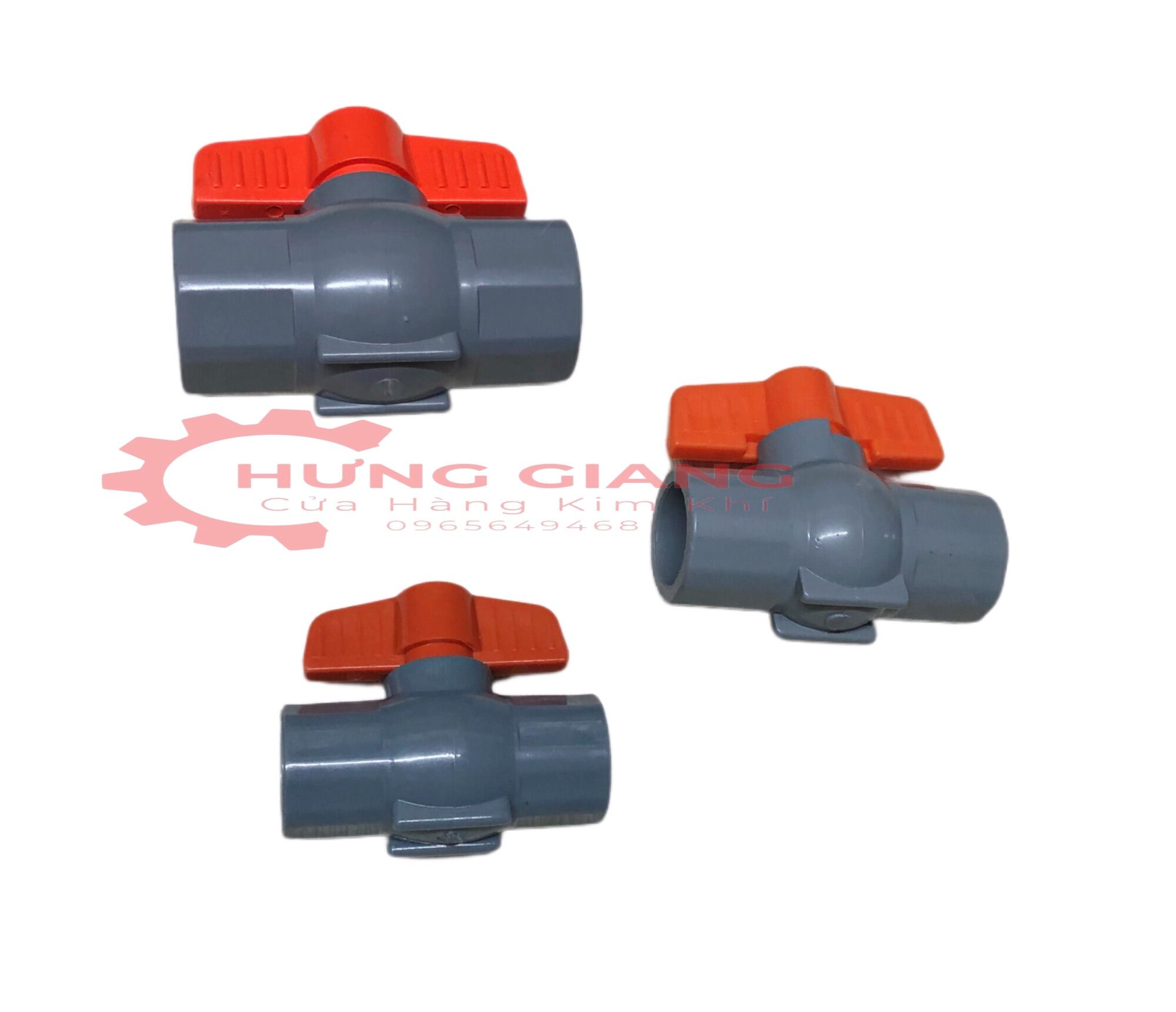 Van Nhựa Khoá Ống Nước PVC 21-27-34-42-48-60. 