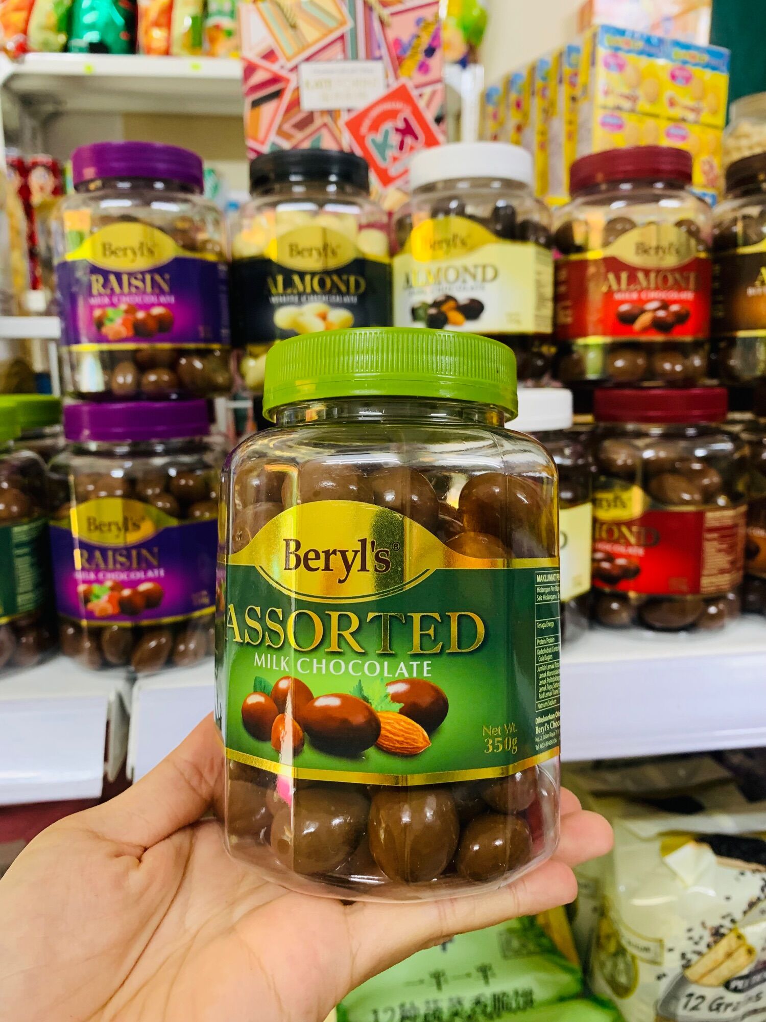 Chocolate Beryl's 350g Raisin Milk (Nho khô với sữa)