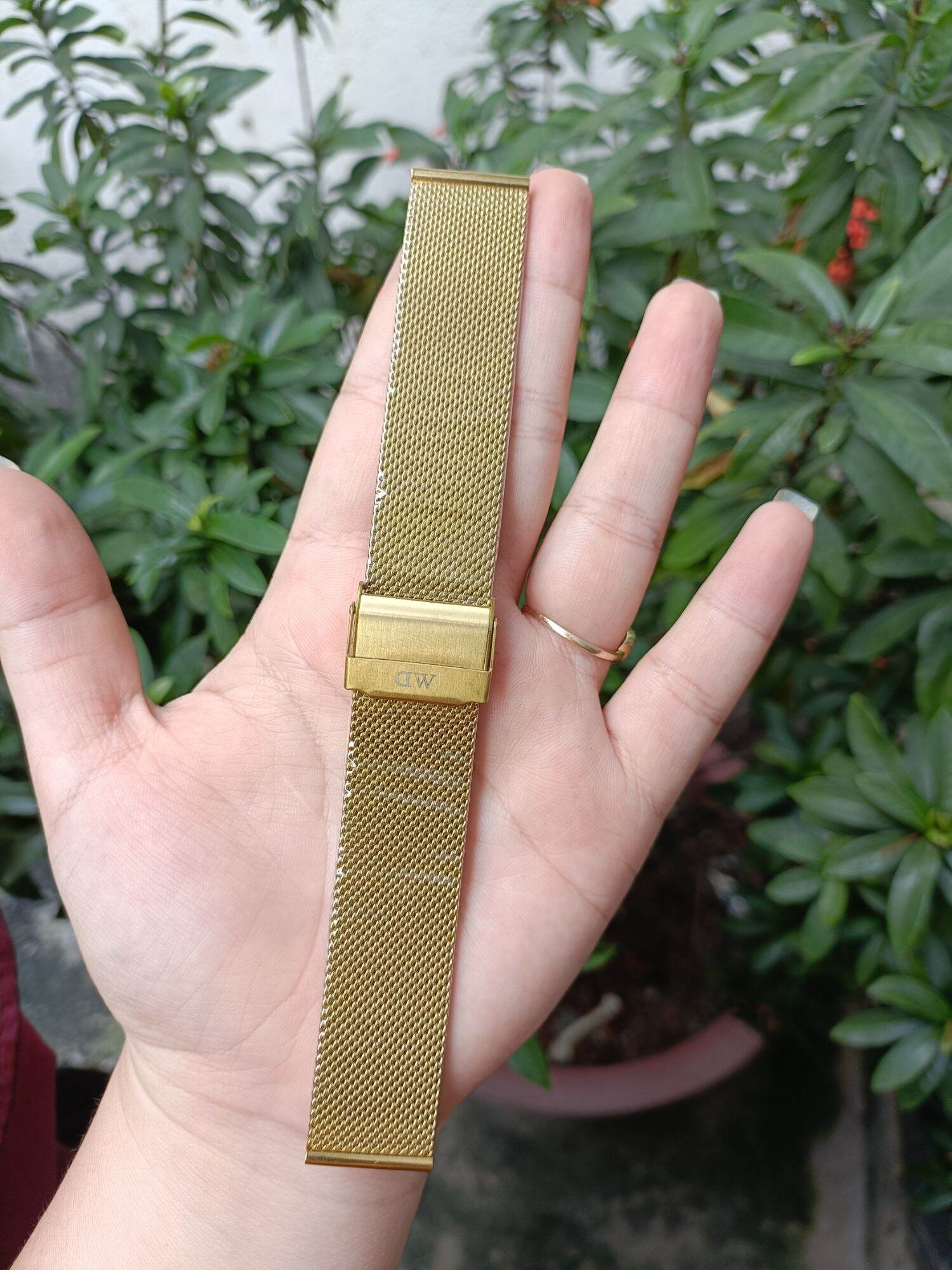 Dây đồng hồ lưới thép DW đủ size( Tặng kèm dụng cụ thay dây)