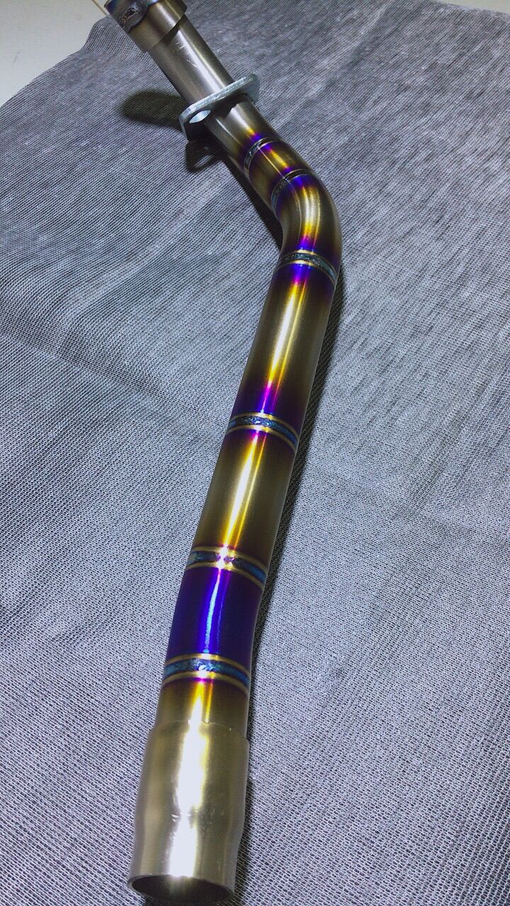 Cổ pô Titan gắn Sirius Jupiter Taurus TITANNIUM 100% mối hàn mũi tên sắc xảo cực đẹp