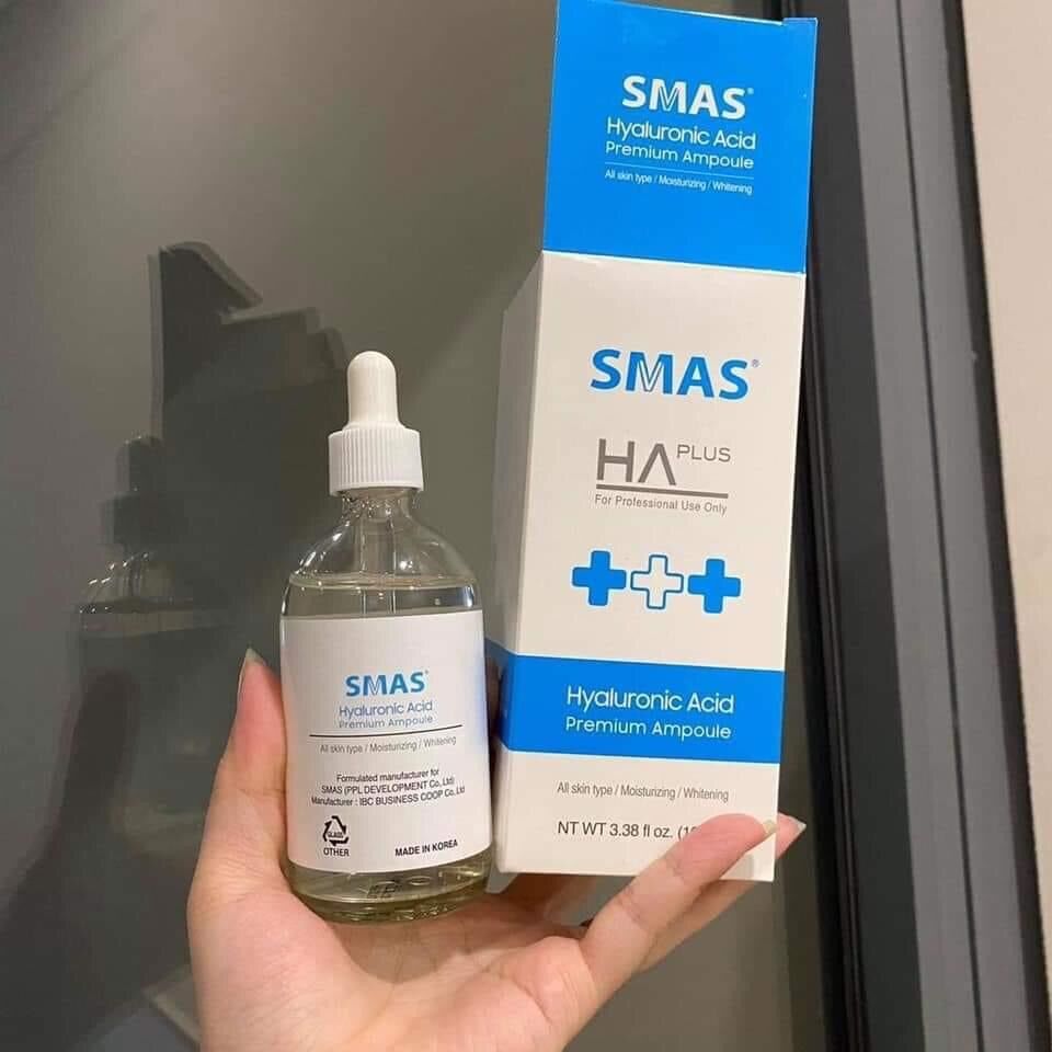 Serum Smas HA Plus cấp nước cho da 100ml