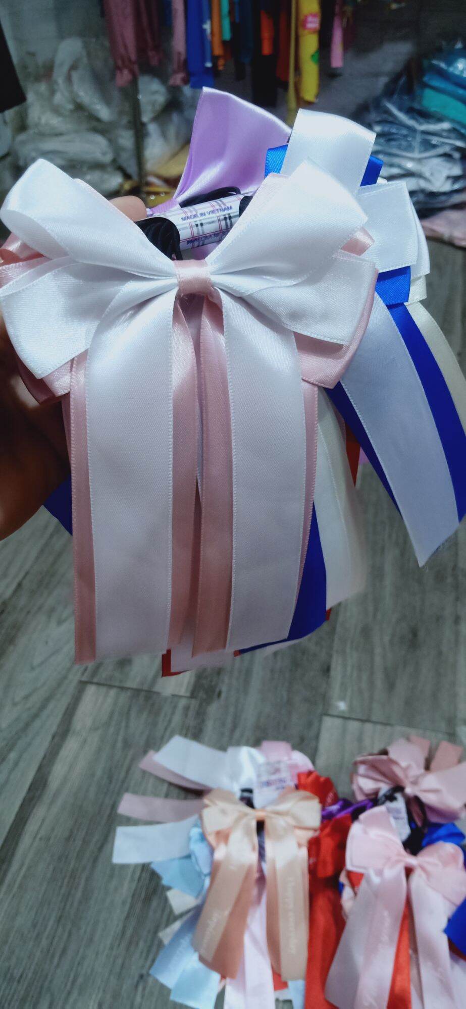 Sét 2 dây buộc tóc,dây cột tóc nơ cute