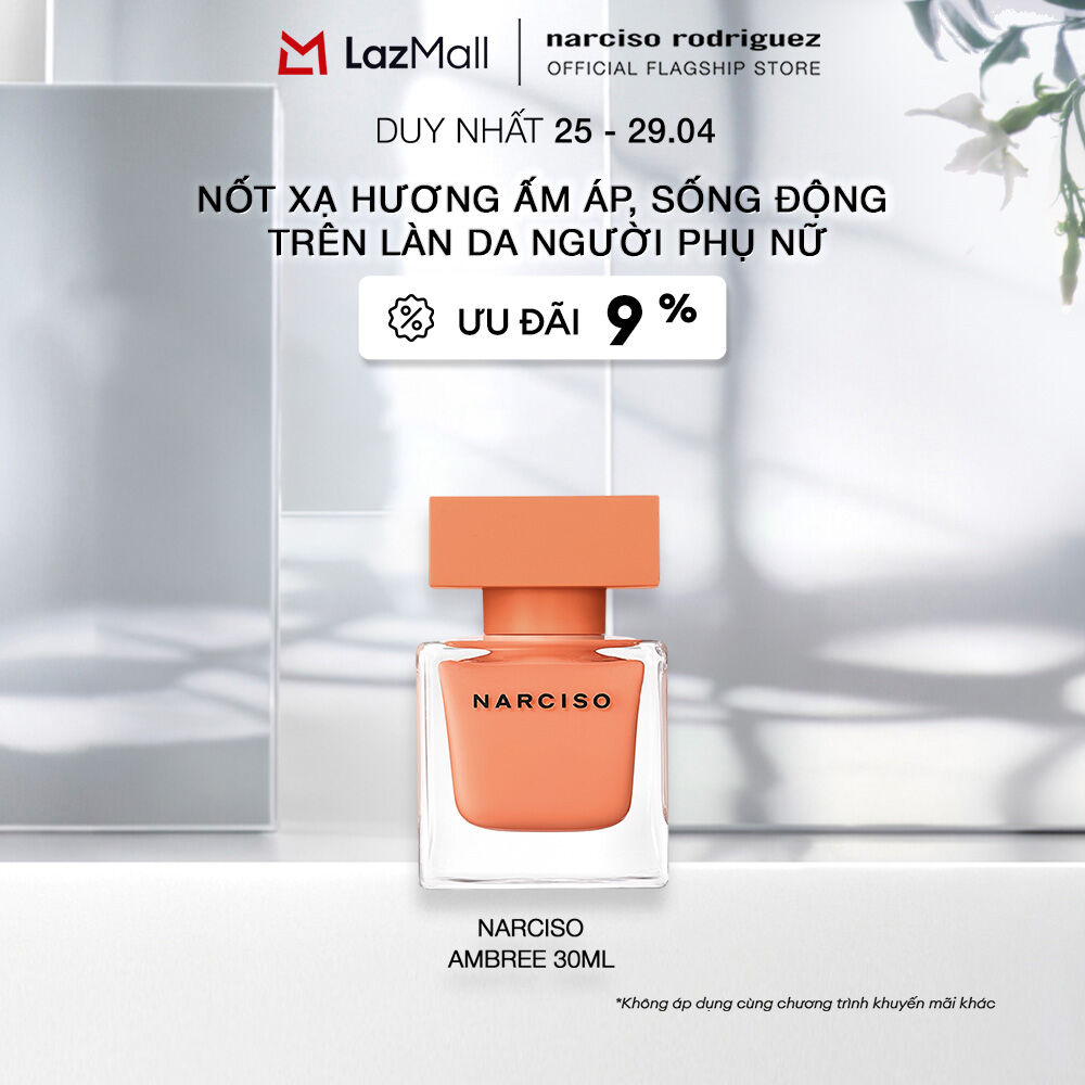 Nước Hoa nữ Narciso Rodriguez Narciso Eau De Parfum Ambrée 30ml