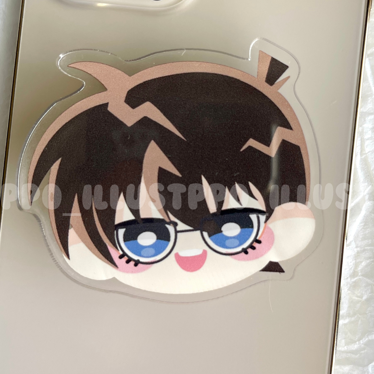 Ppo |Giá đỡ điện thoại Griptok Popsocket Anime Conan - Thám Tử Lừng Danh Conan 5cm