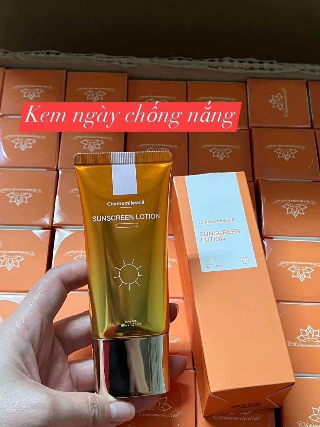 KEM DƯỠNG DA BAN NGÀY CHAMOMILESKILL