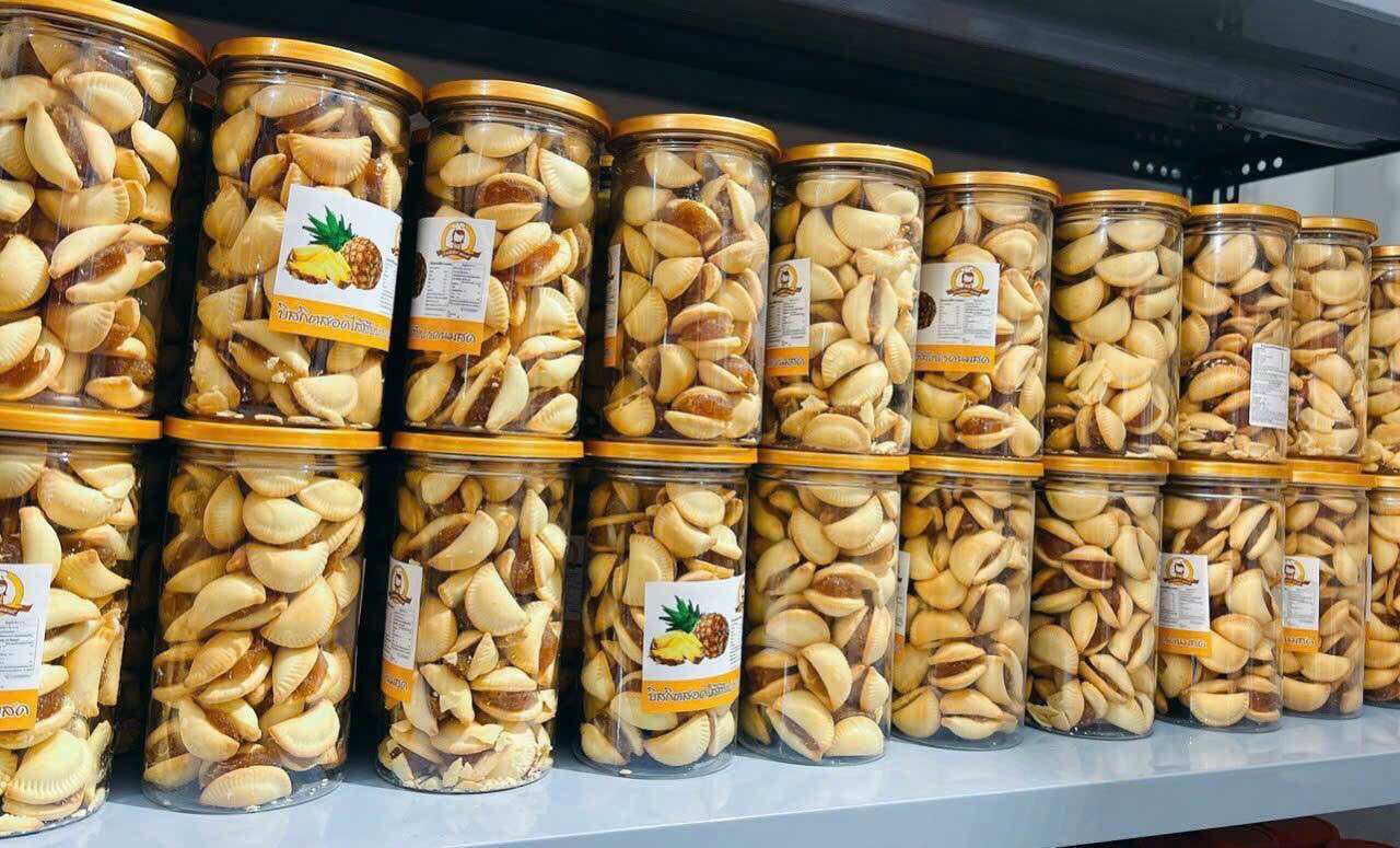 Bánh Sò Khóm Thái Lan Siêu Ngon - Hủ 300gr