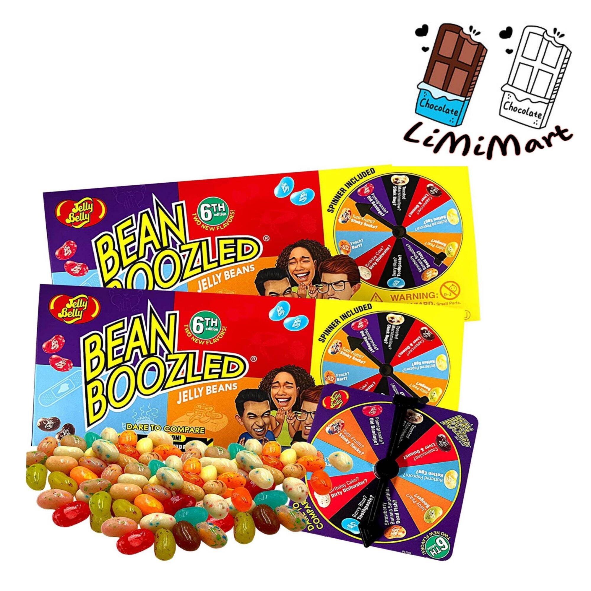 Kẹo thối Mỹ hộp 100g có bàn xoay Bean Boozled đời thứ 6