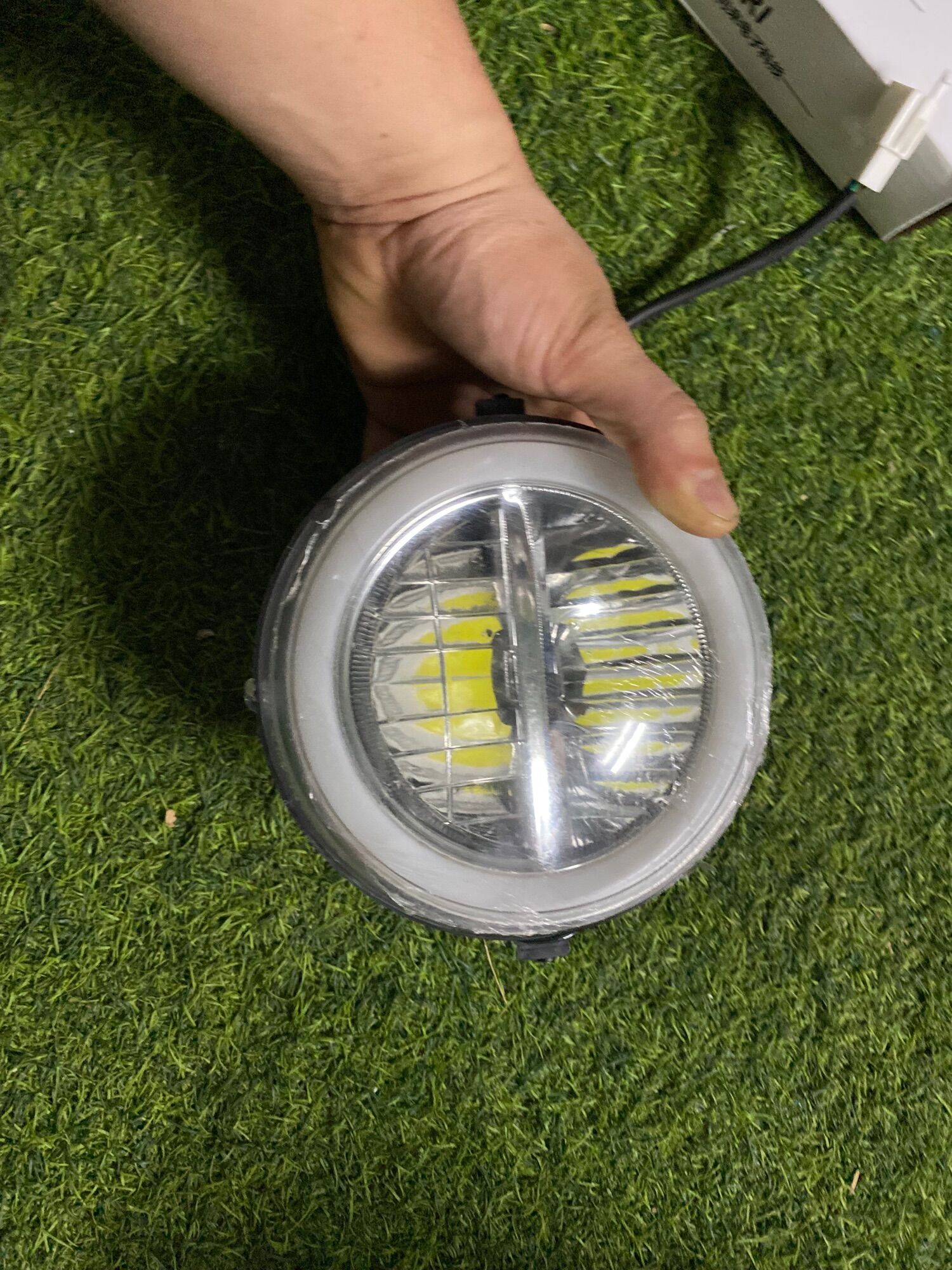 Pha đèn led 2 tầng xe máy điện Vespa DK