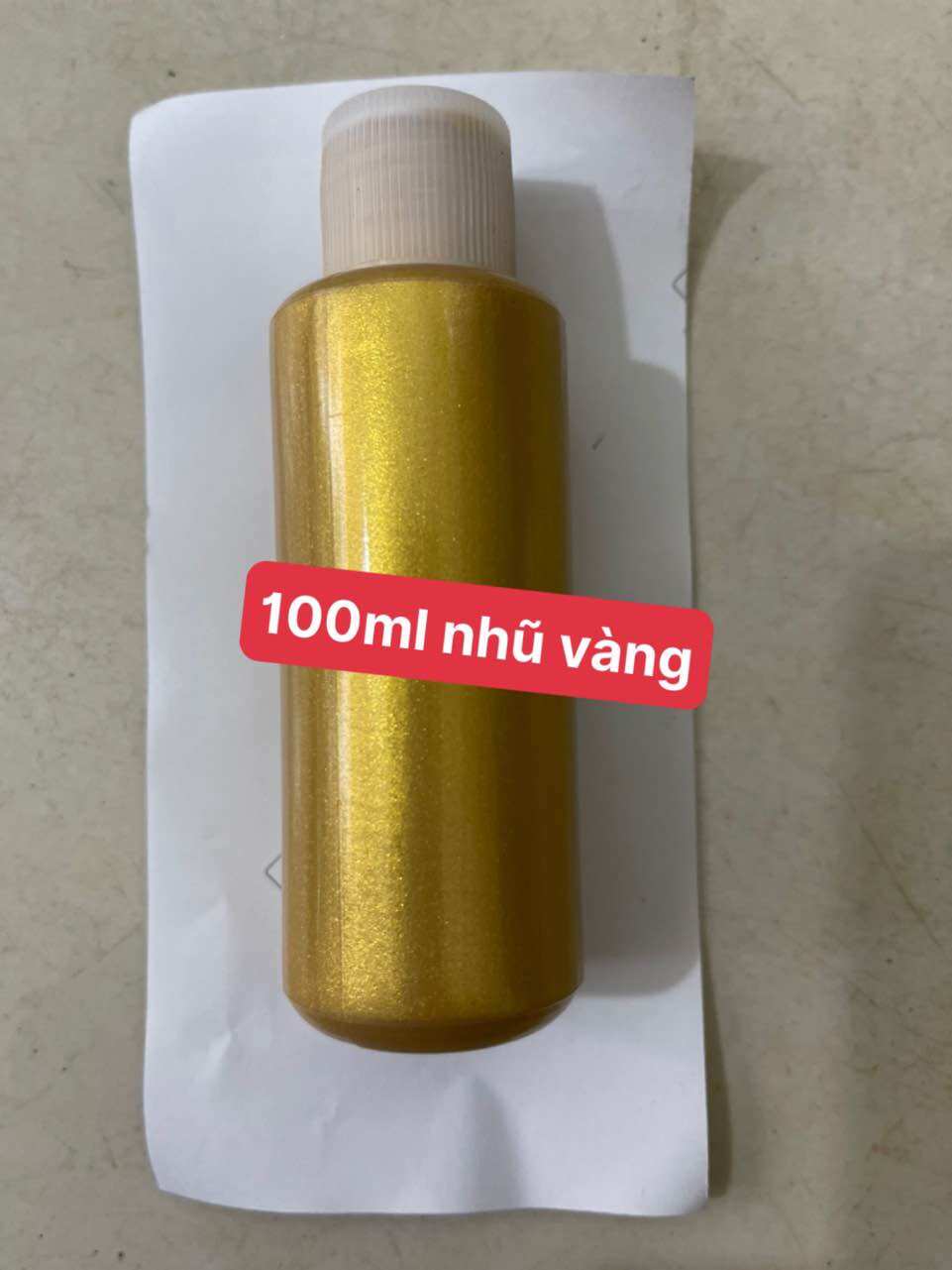 100ml Nhũ vàng 24k trang trí
