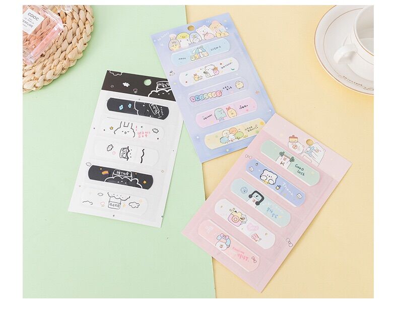 Urgo băng dán cá nhân hoạt hình dễ thương set 5miếng