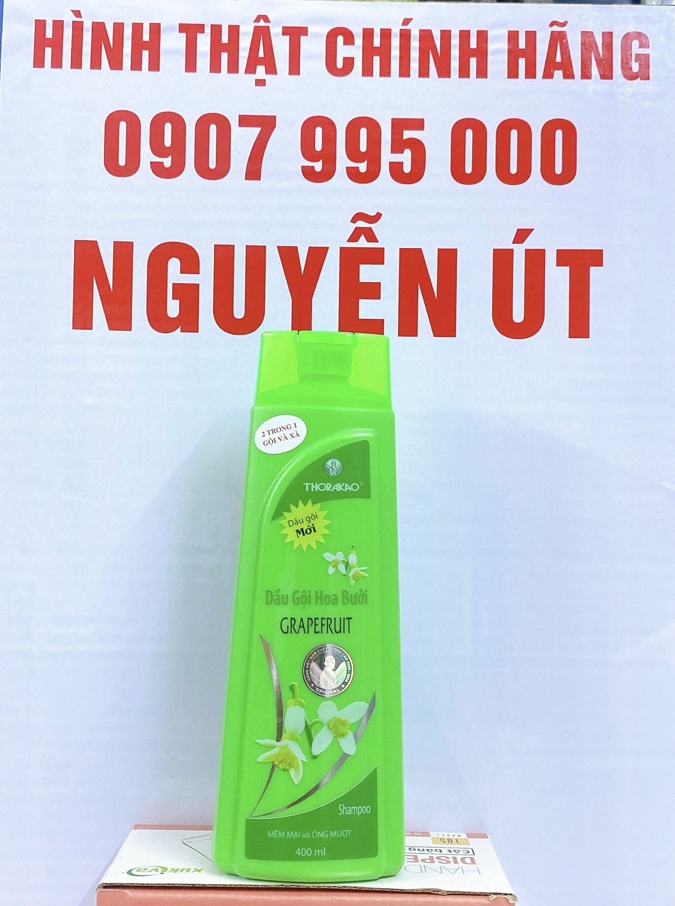 [HCM]Dầu gội hoa bưởi thorakao 400ml mới
