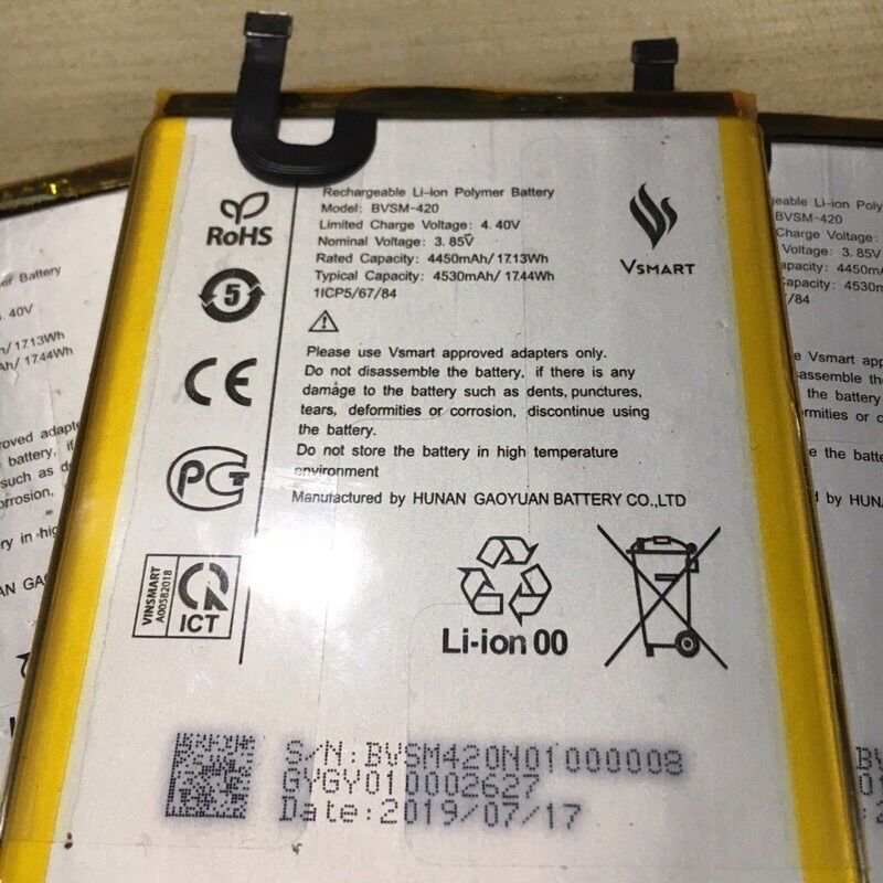 Pin Vsmart Joy 2 Plus ( BVSM-420) ZIN Hàng Cao Cấp.