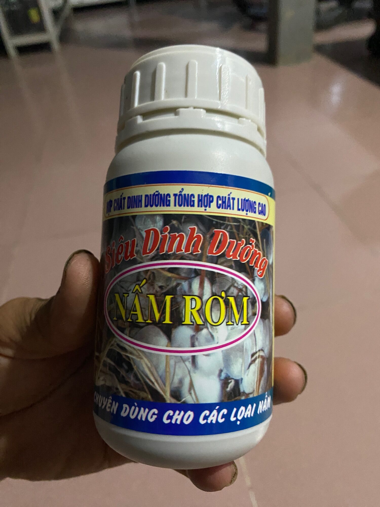 Siêu dinh dưỡng NẤM RƠM 8 Nha - dưỡng chất giúp tạo quả nấm to, tròn đều