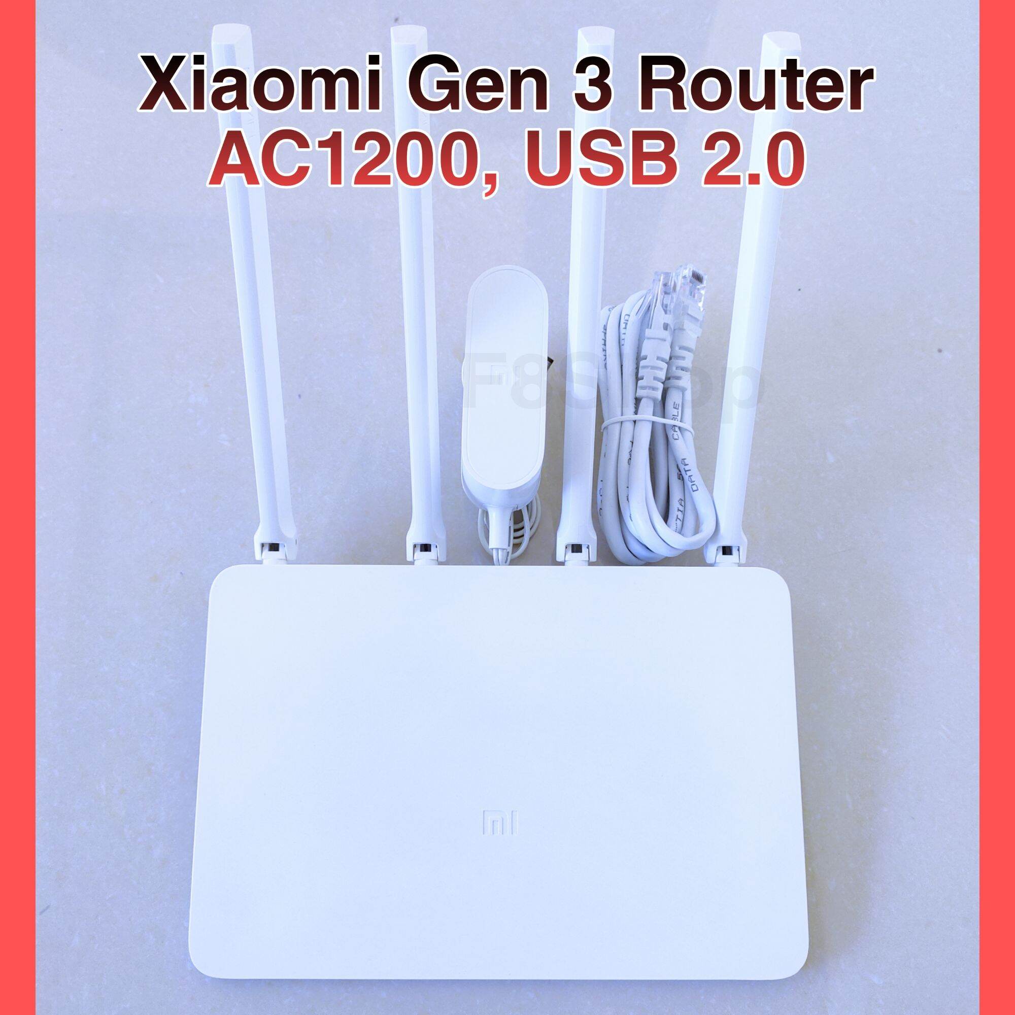 Bộ phát Wifi Xiaomi Gen 3 USB 2.0 băng tần kép xuyên tường tốc độ cao