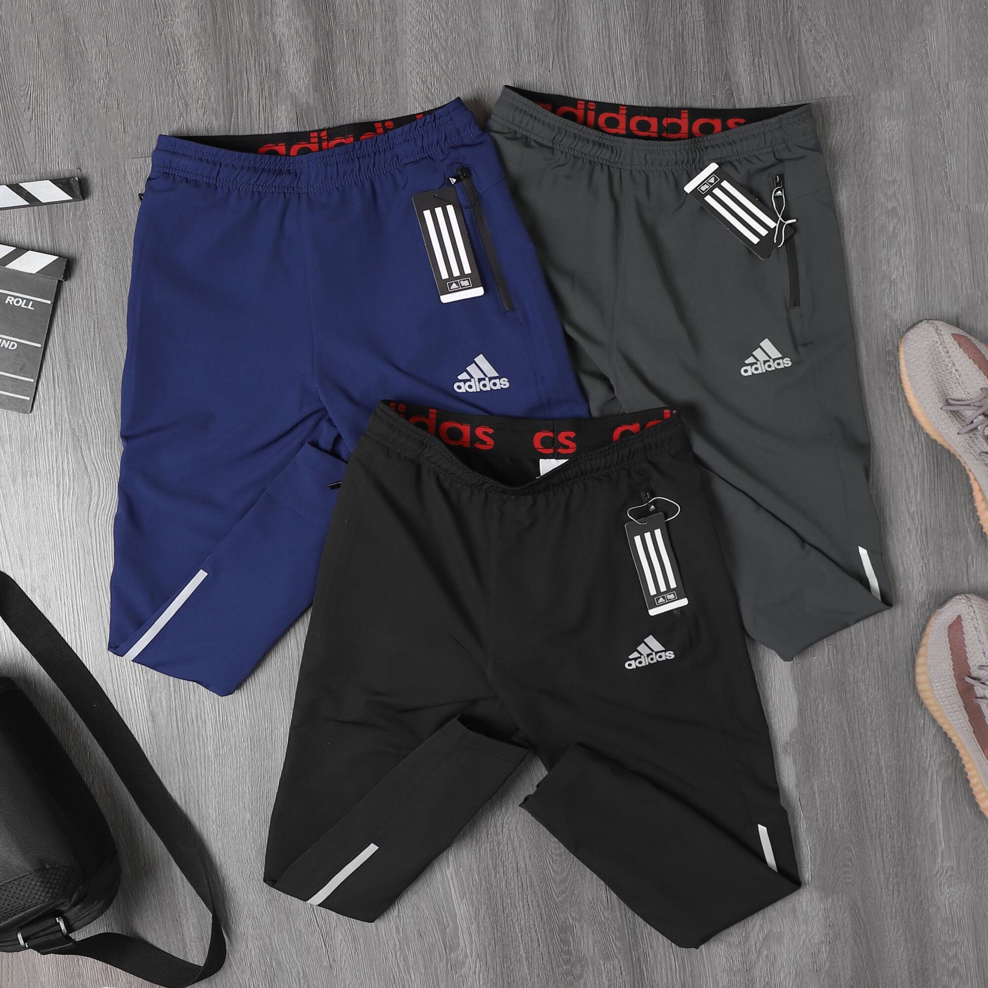 Quần Thể Thao Adidass Gió ống suông dư xịn full tem tag