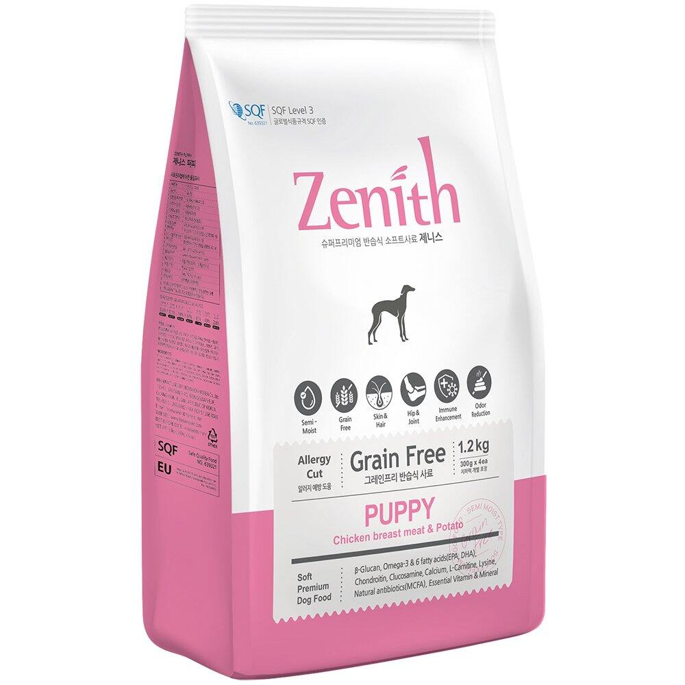 Thức ăn cho chó con hạt mềm Zenith Puppy Chicken Potato 1,2kg