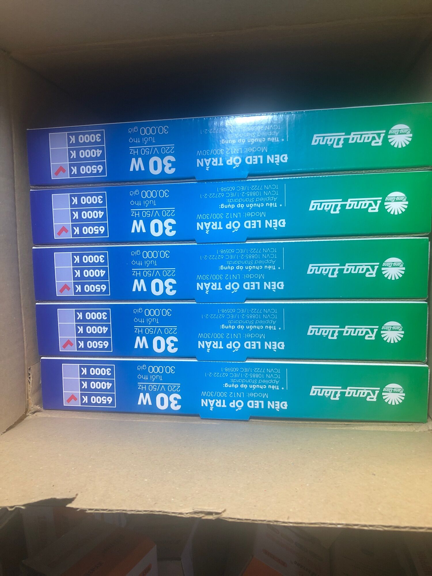 Đèn LED Ốp trần tròn 30W Rạng Đông