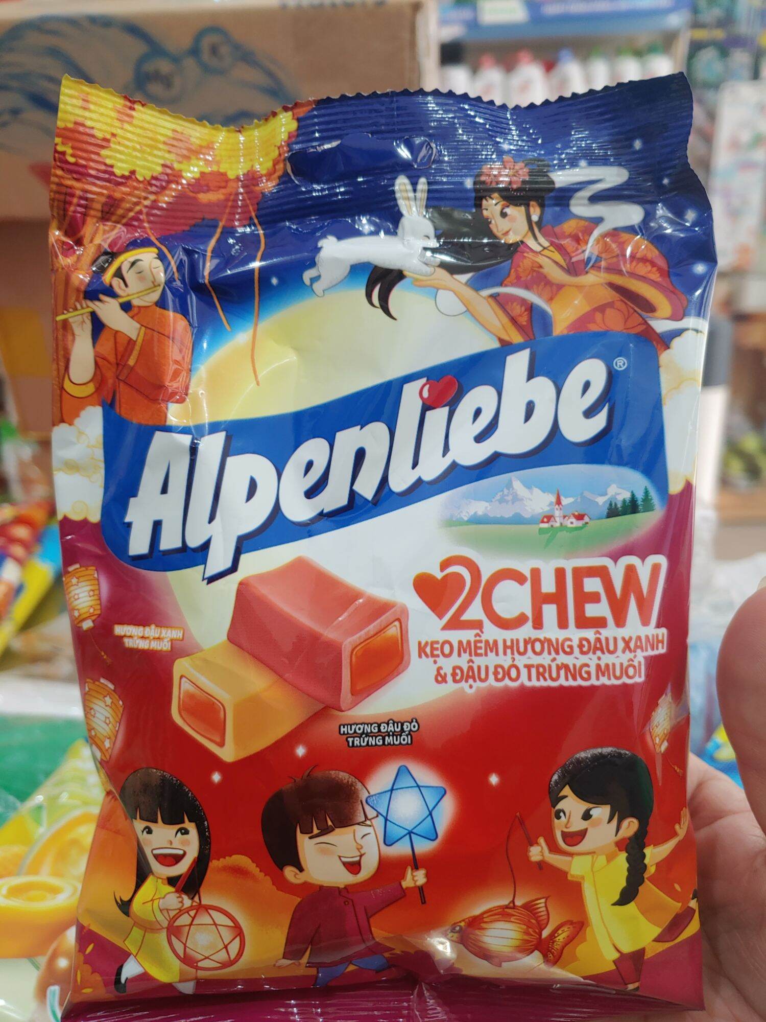 Kẹo Alpenliebe các vị gói 119g