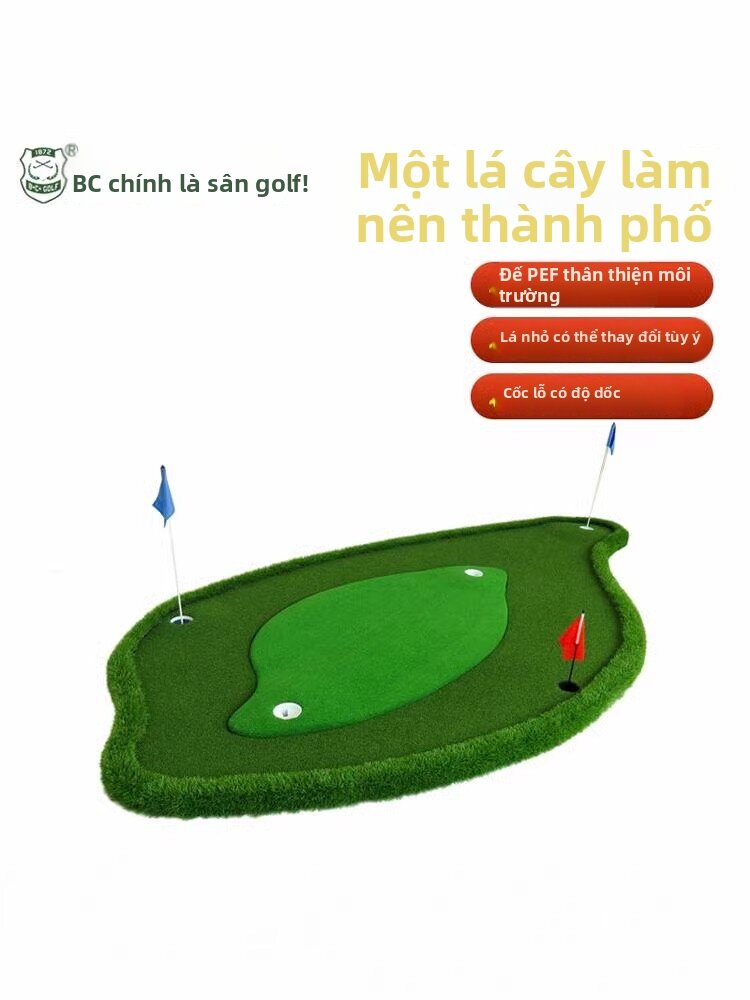 B·C·GOLF | Interchangeable Putter Practice Golf Indoor Trainer Office Mini Green Set Giá 43,228,000 Đồng*Miễn phí vận chuyển