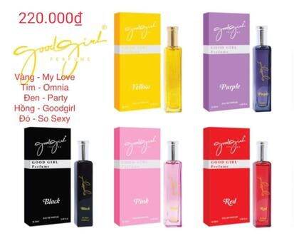 [Hcm]Nước Hoa Nữ Goodgirl Red 20Ml