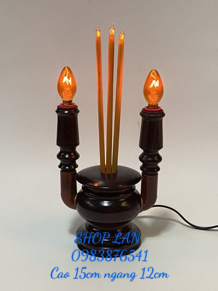 Đèn lư huong 3 nhang.