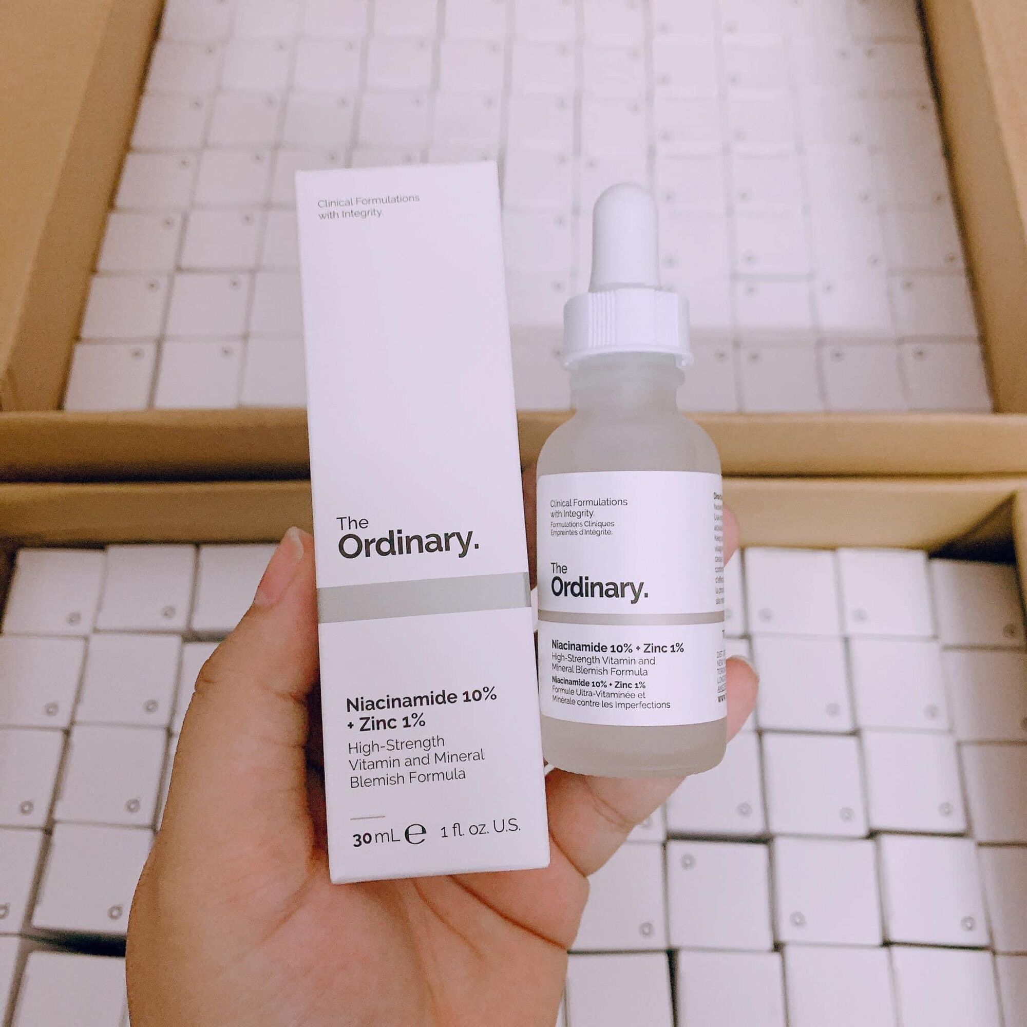Serum niacinamide 10% + zinc 1%