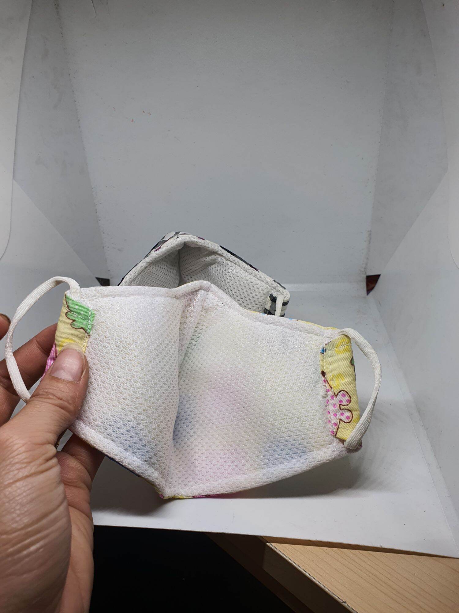 Khẩu trang vải trẻ em 3 lớp