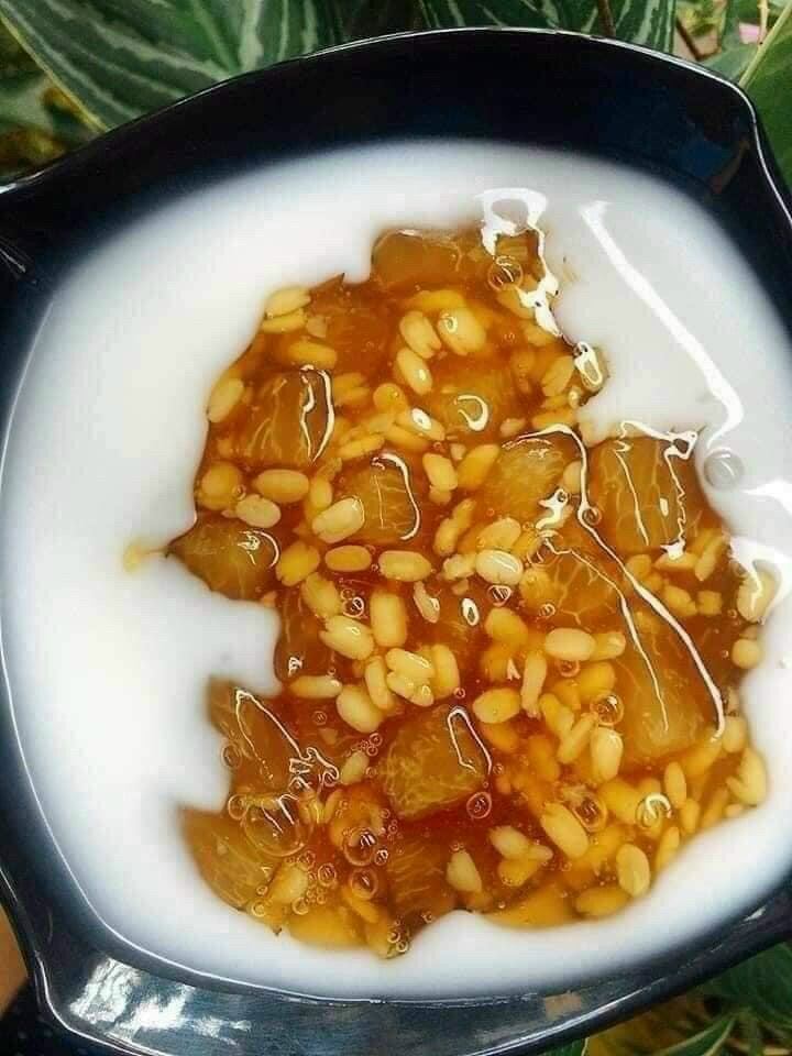 Sét nấu chè bưởi